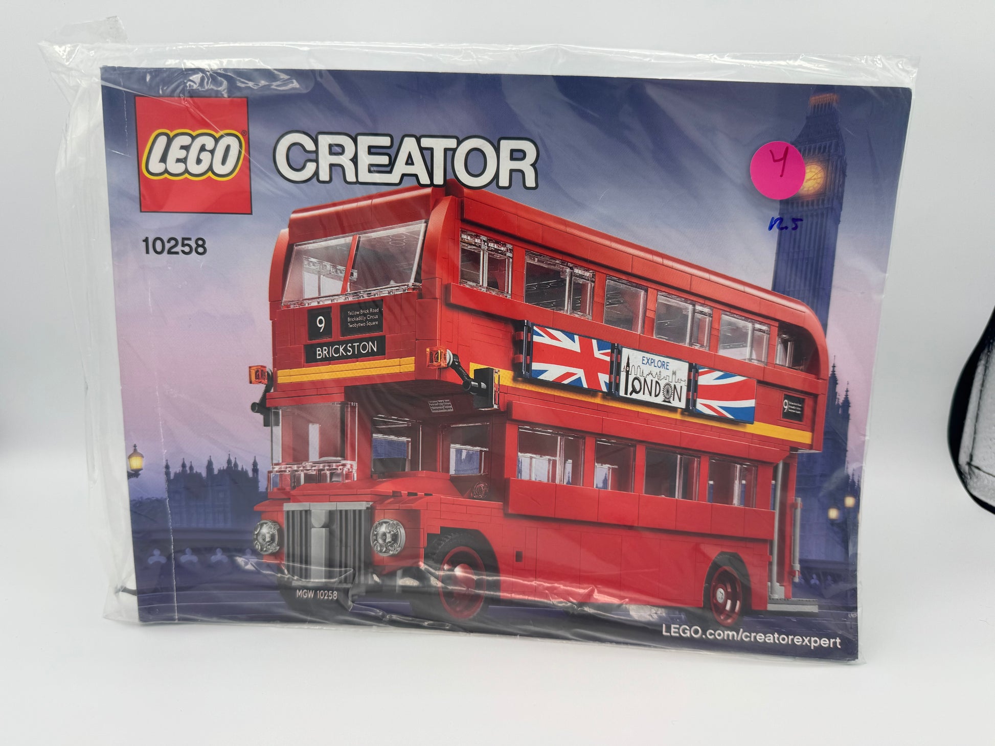 10258 London Bus Instructions