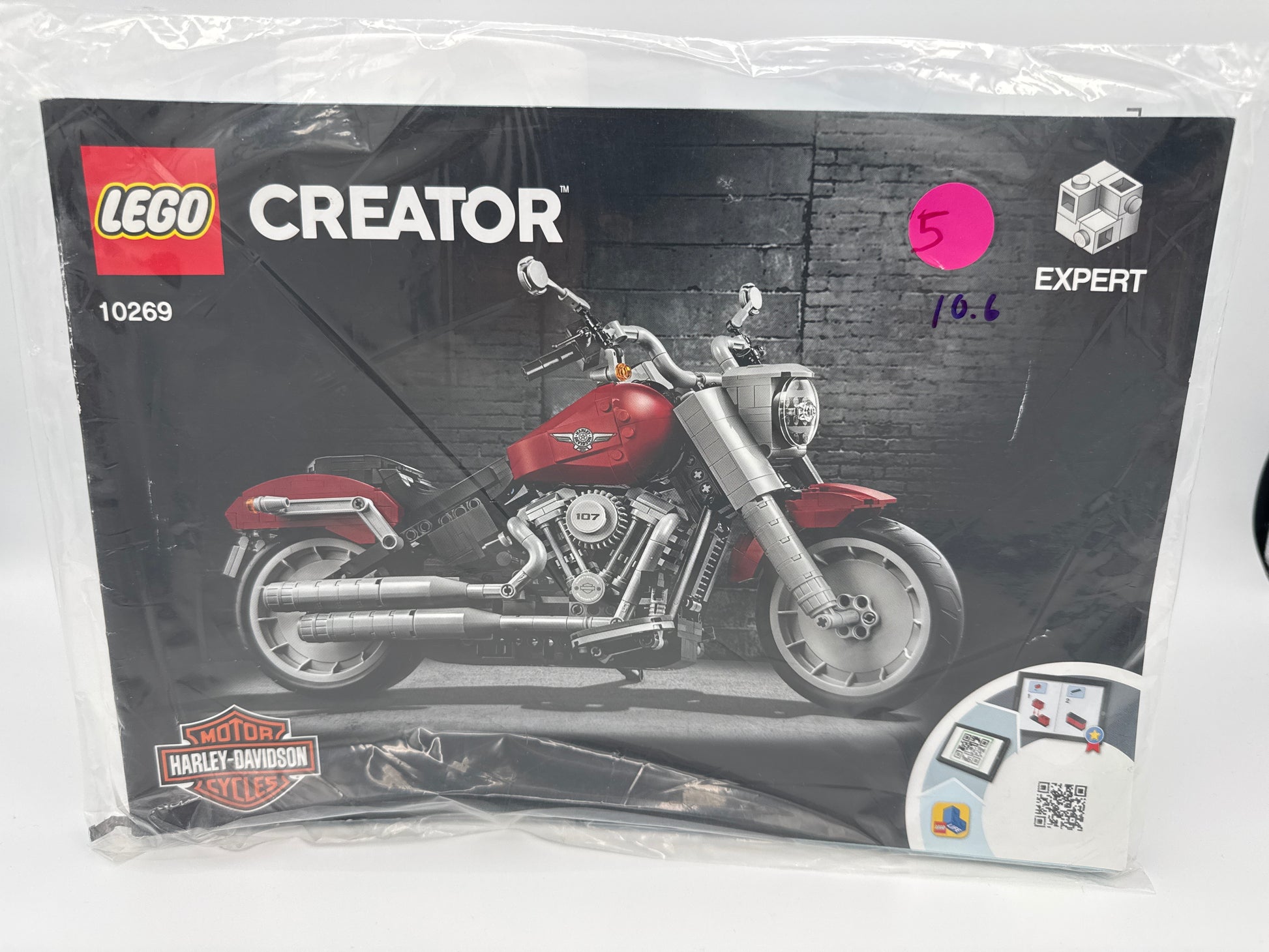 10269 Harley-Davidson Fat Boy Instructions