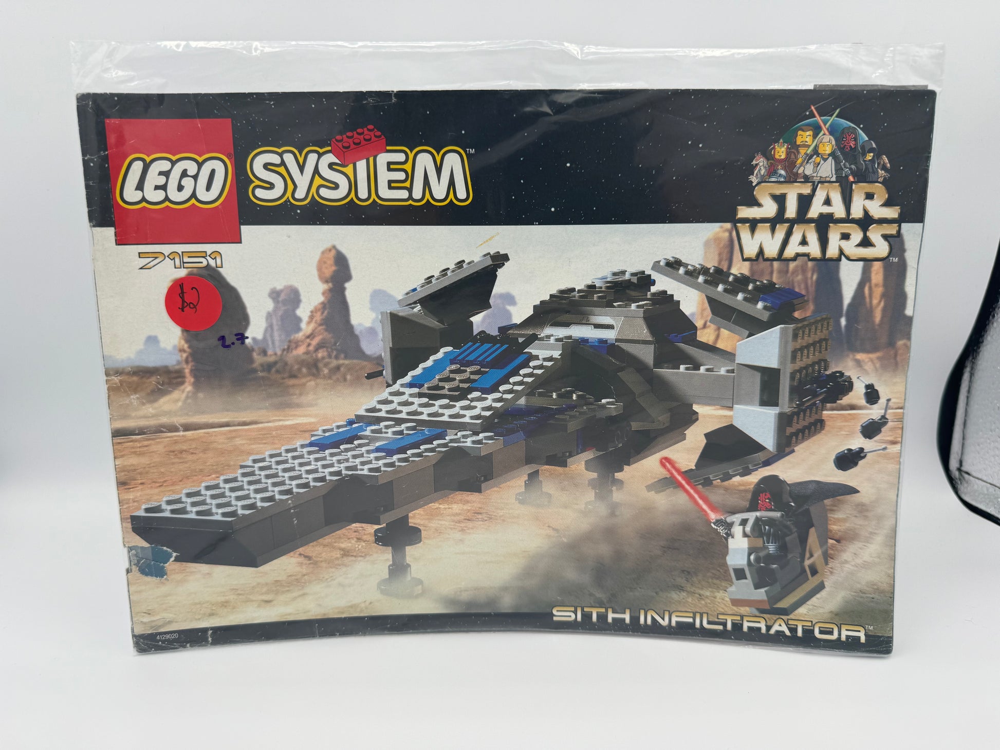 7151 Sith Infiltrator Instructions