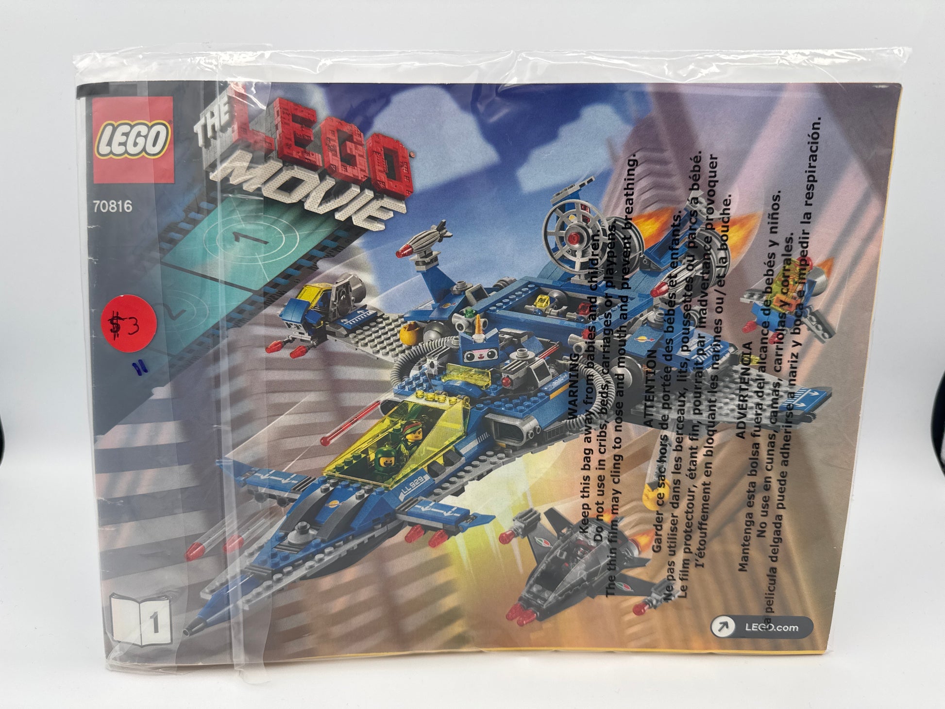70816 Benny's Spaceship, Spaceship, SPACESHIP! Instructions