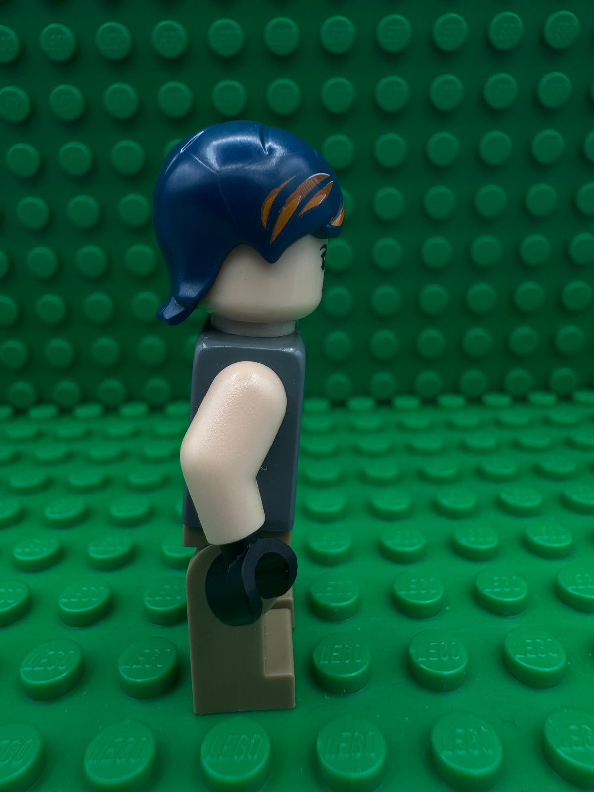 sw0616 Sabine Wren - Dark Blue Hair with Orange Highlights