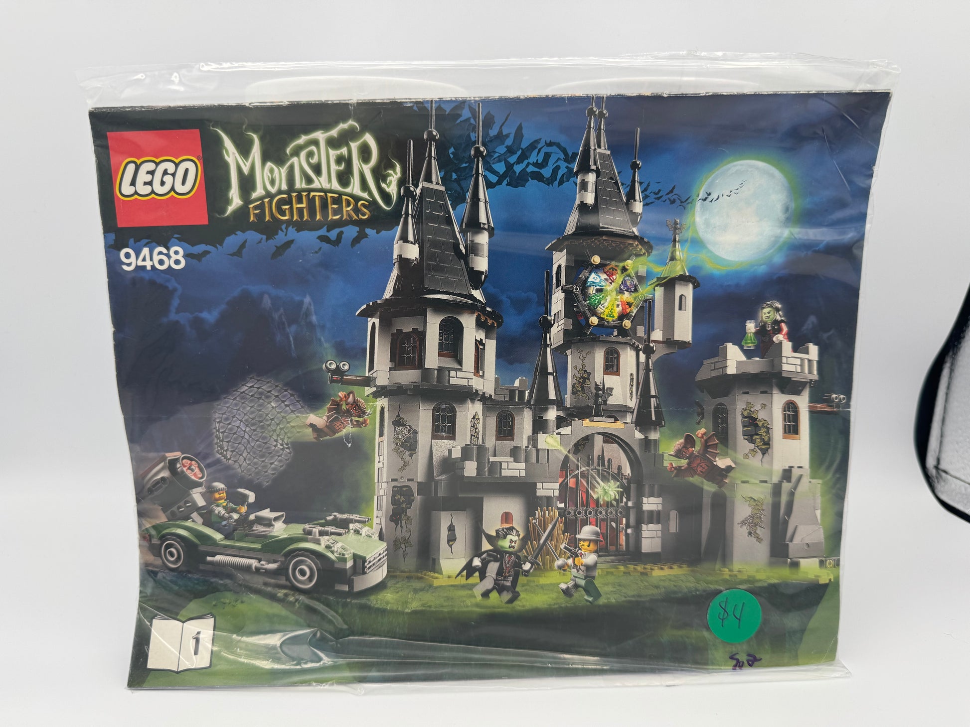 9468 Vampyre Castle Instructions