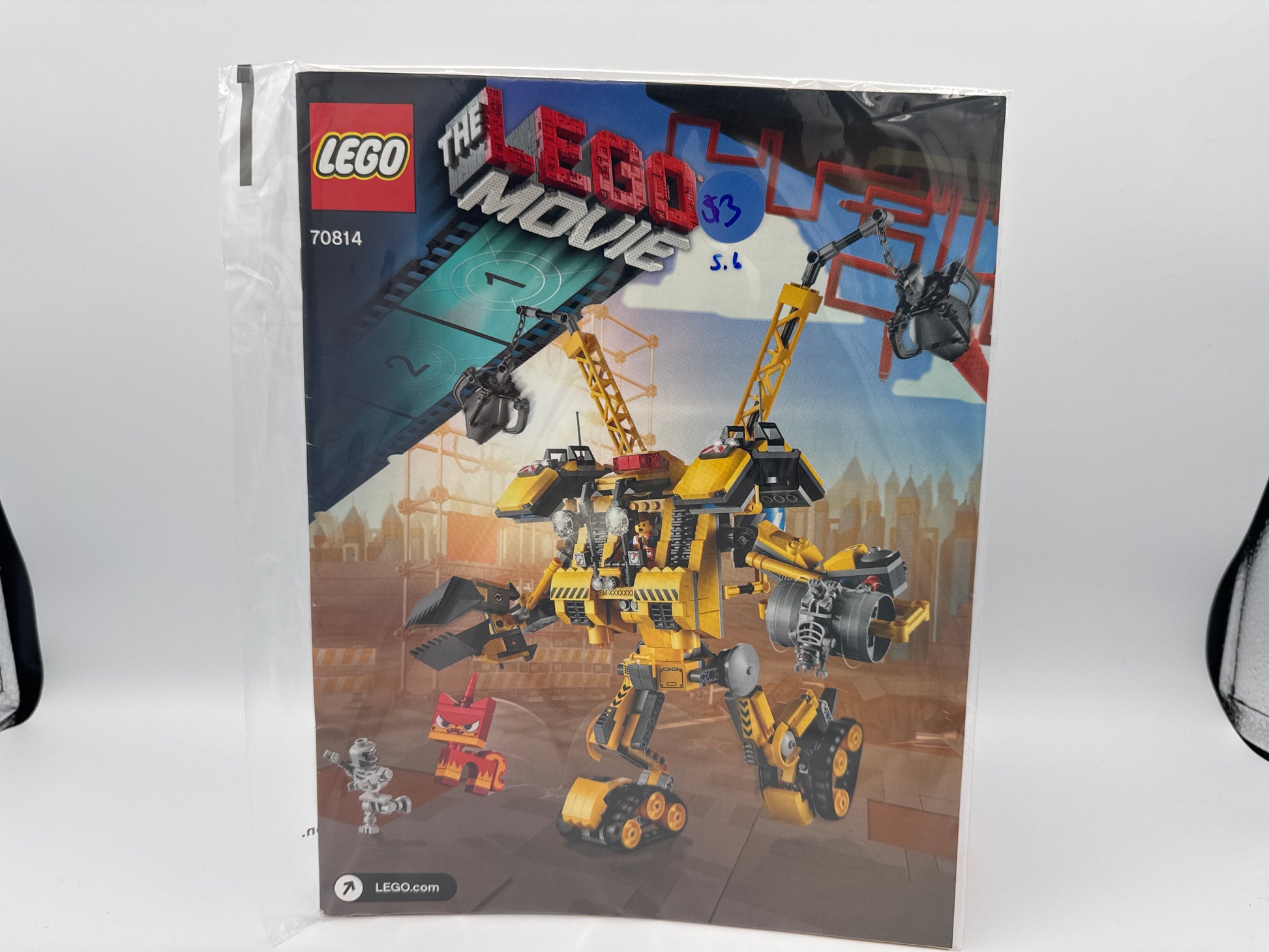 70814 Emmet's Construct - o - Mech Instructions