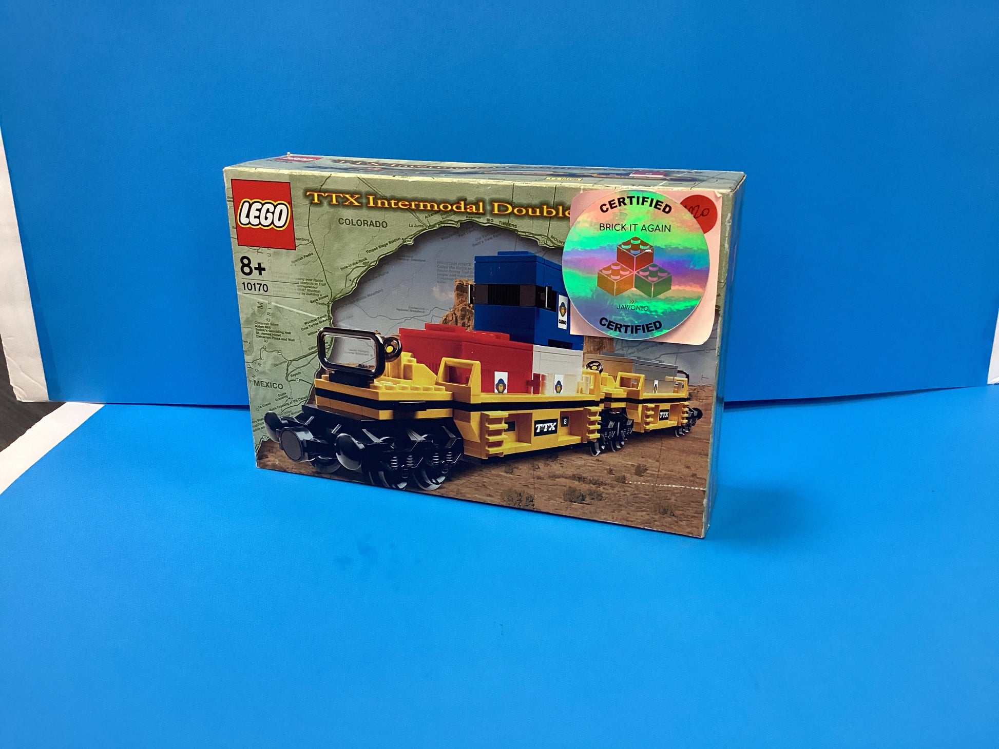 10170  Trains TTX Intermodal Double-Stack Car