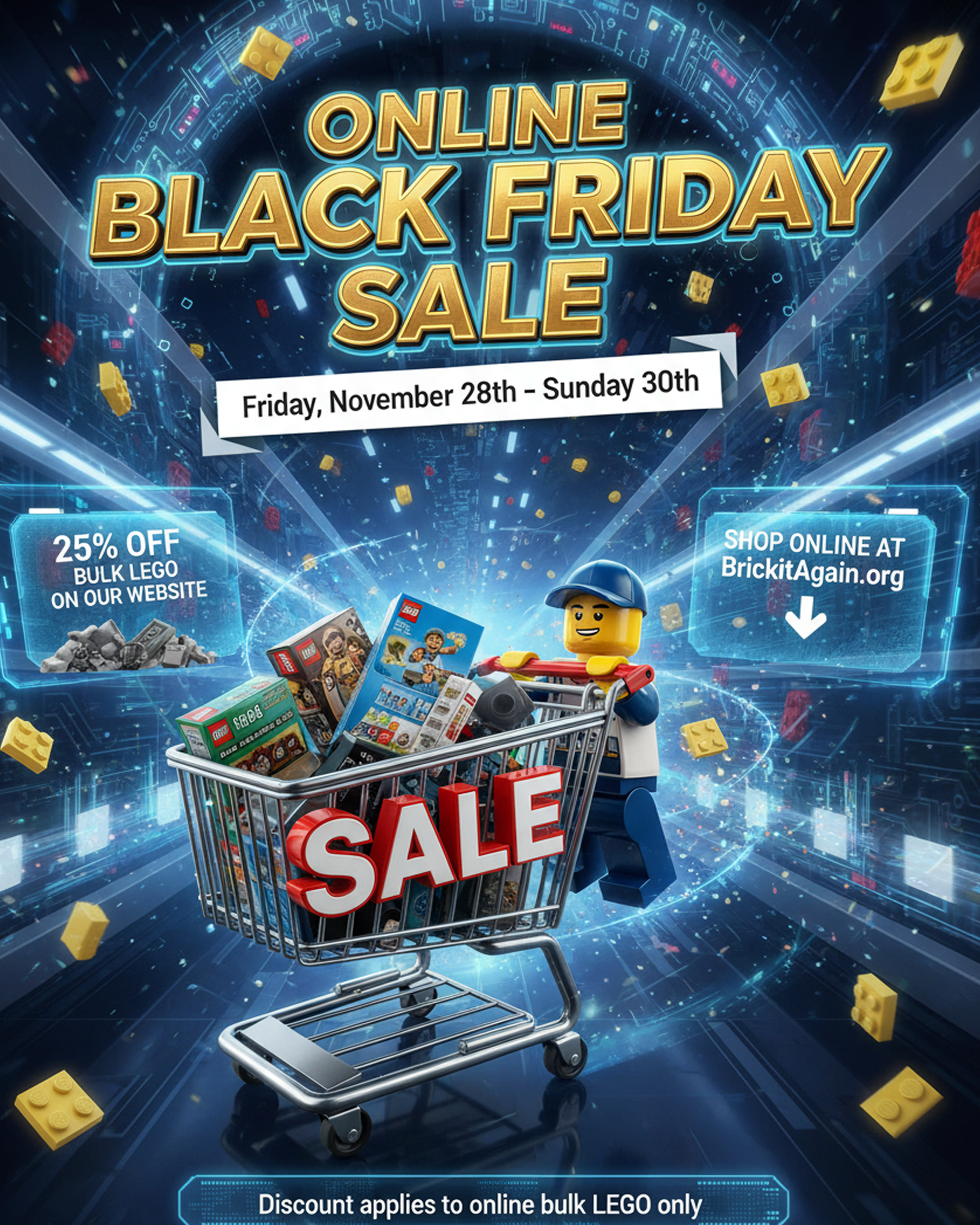 BULK LEGO® & LEGO® Technic™, 4oz, 2.5, 5, 10LBS-SHOP NOW!!!