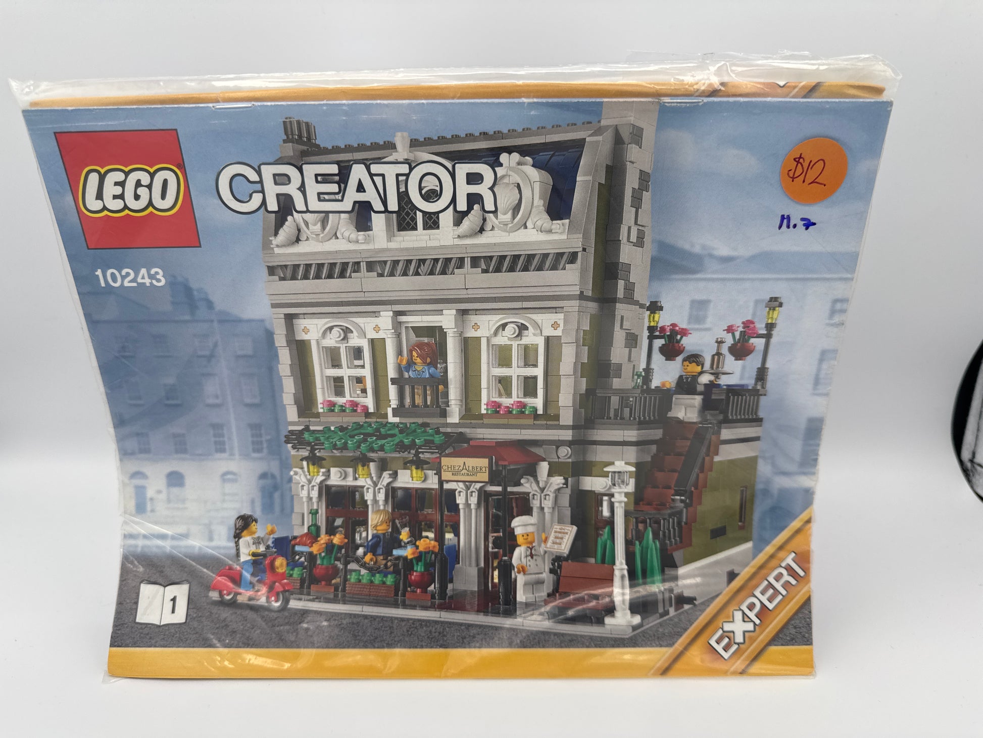 10243 Parisian Restaurant Instructions