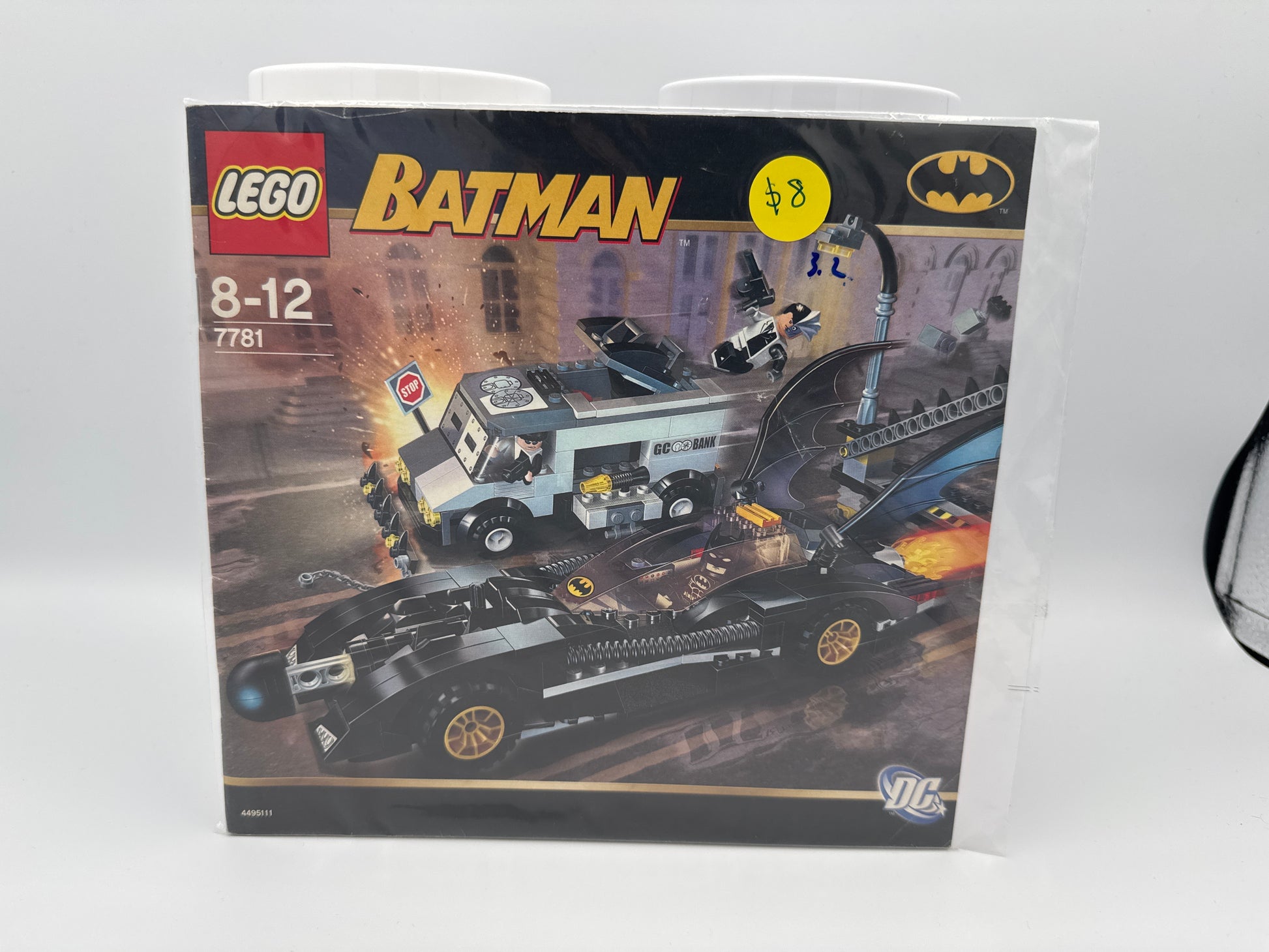 7781 The Batmobile: Two-Face's Escape Instructions