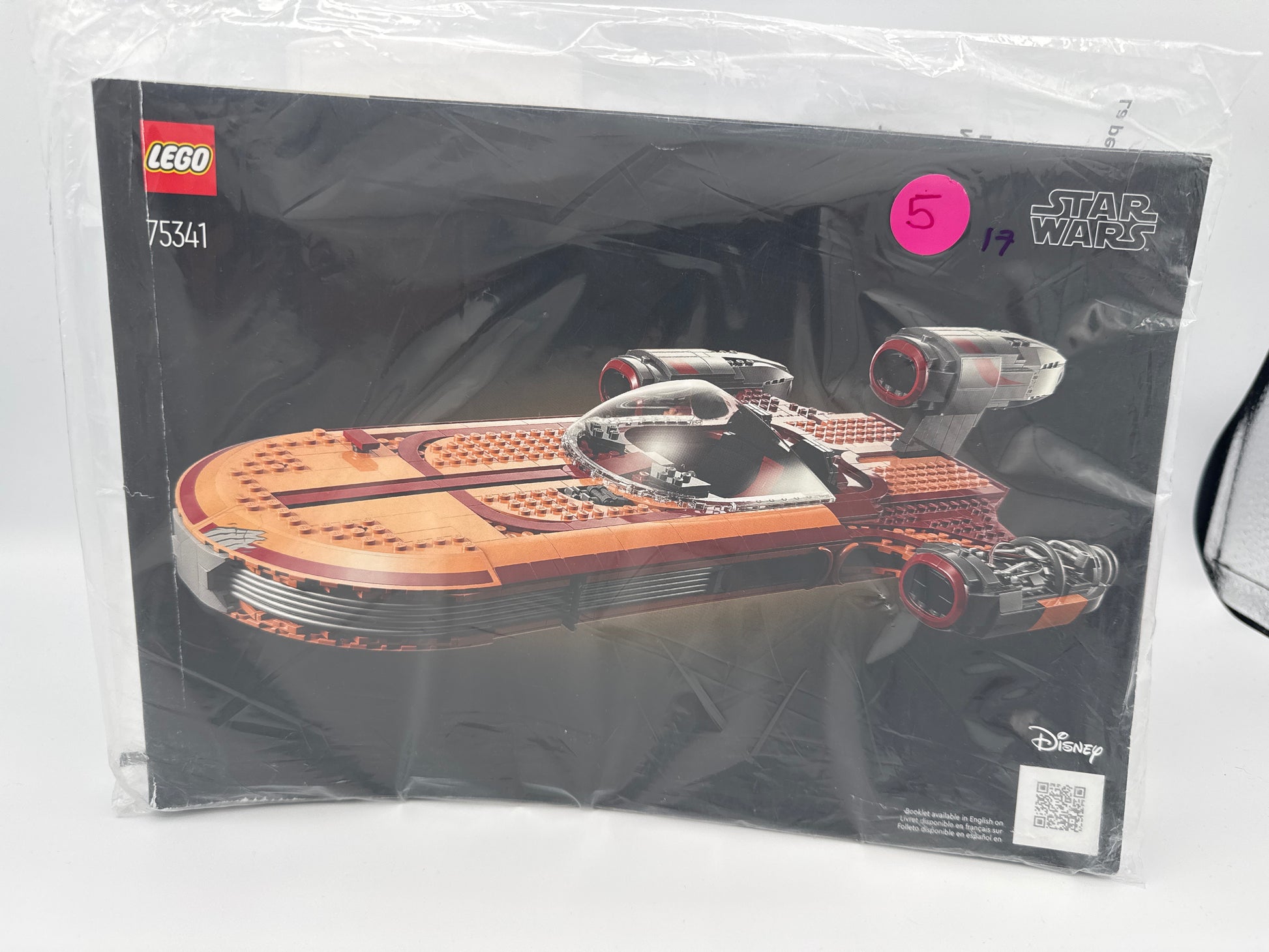 75341 Luke Skywalker's Landspeeder - UCS Instructions
