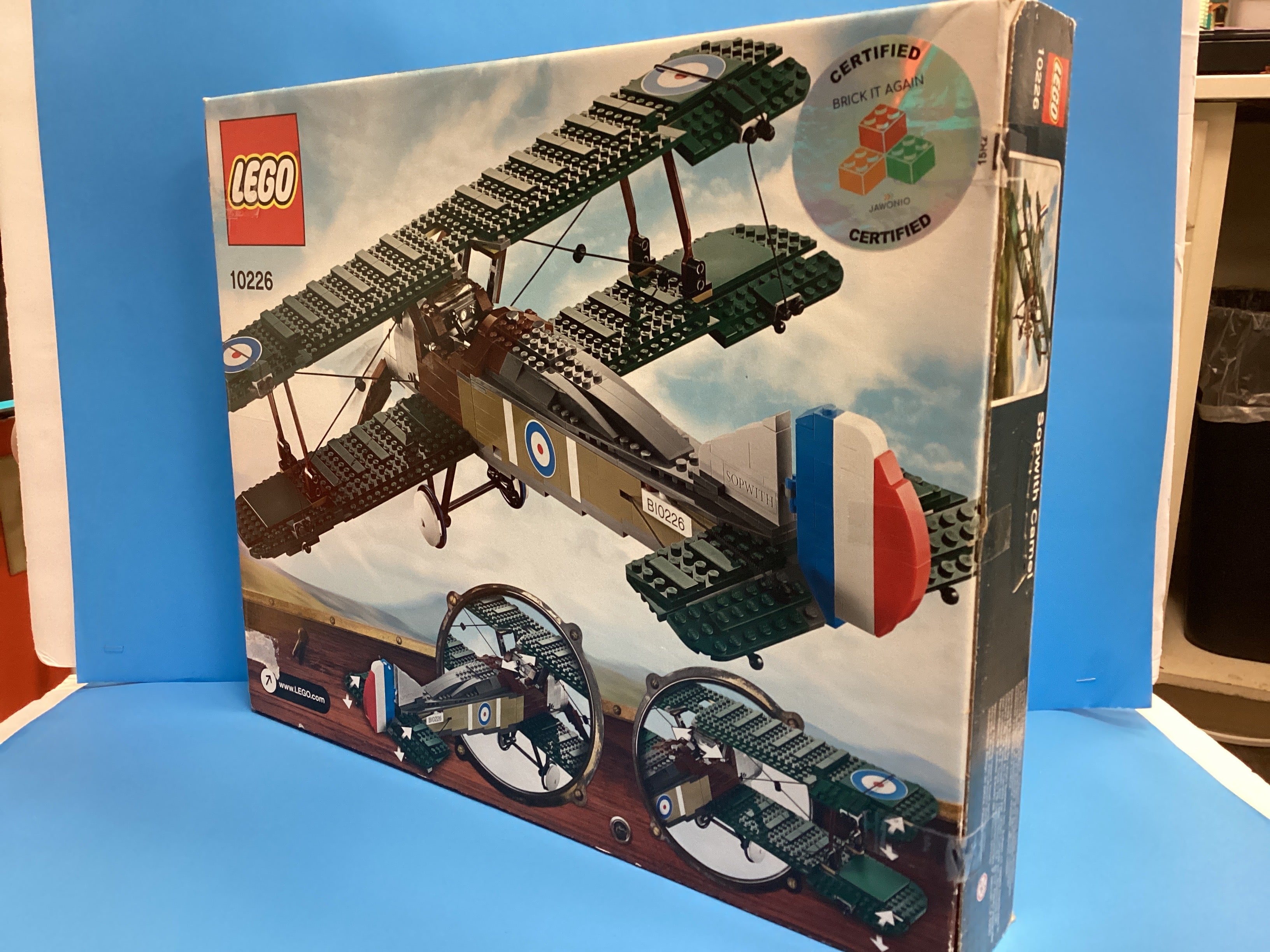 る。ページ 10226 LEGO® Sopwith Camel – Brick It Again