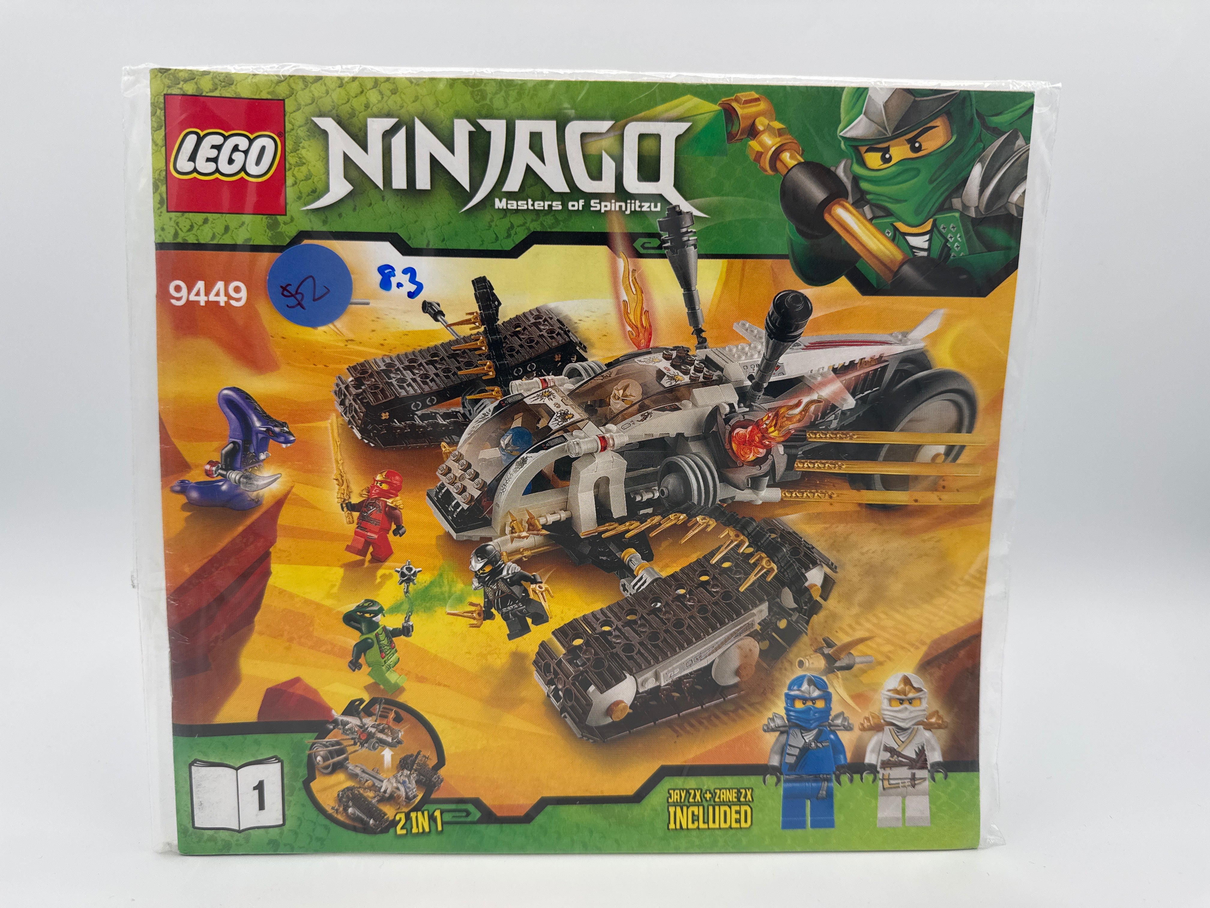 9449 Ultra Sonic Raider Instructions – Brick It Again