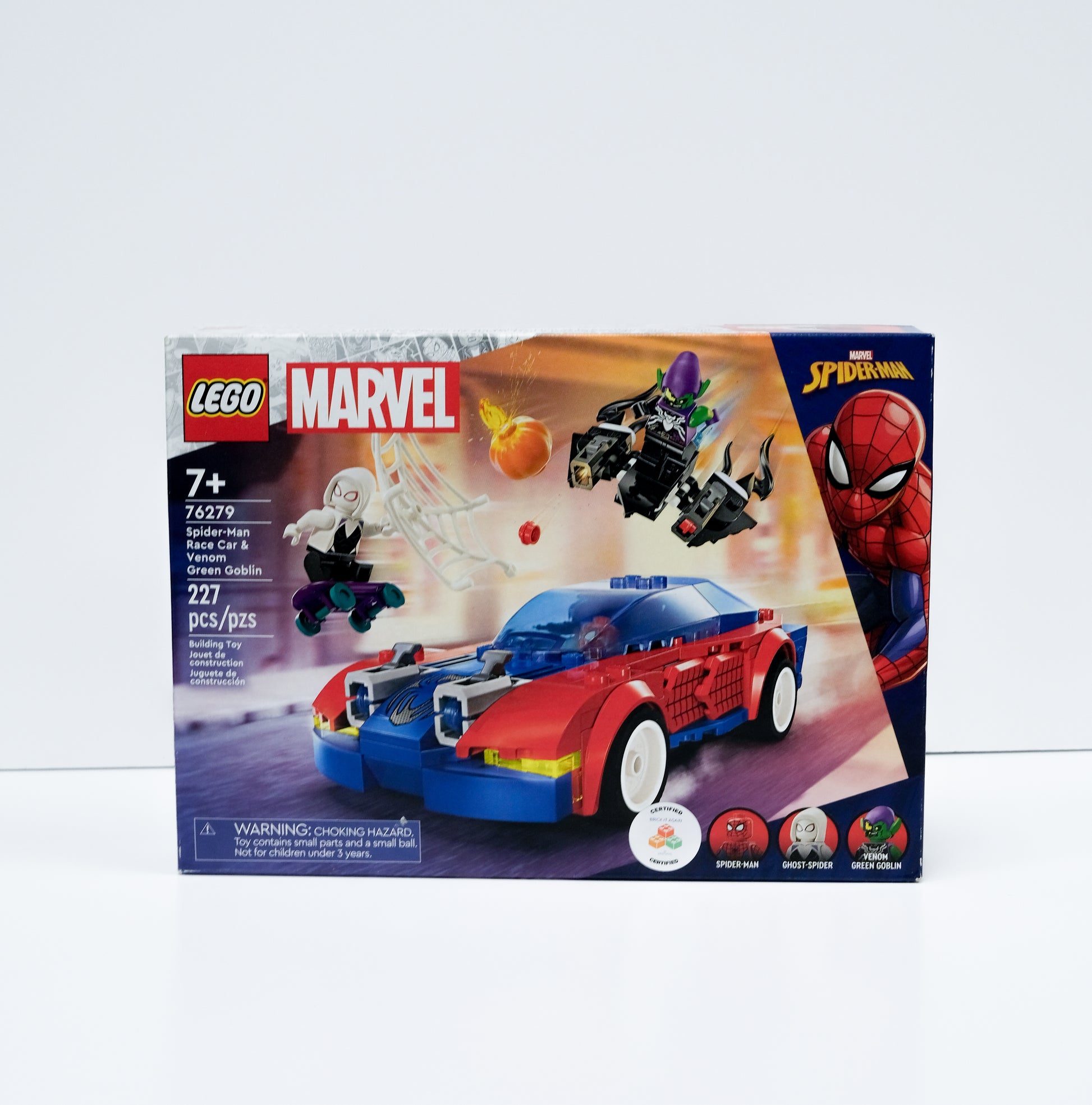 76279 - Spider-Man Race Car & Venom Green Goblin