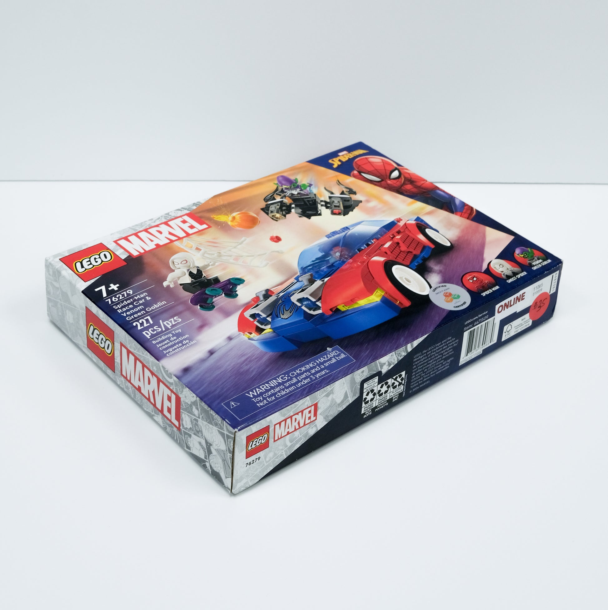 76279 - Spider-Man Race Car & Venom Green Goblin