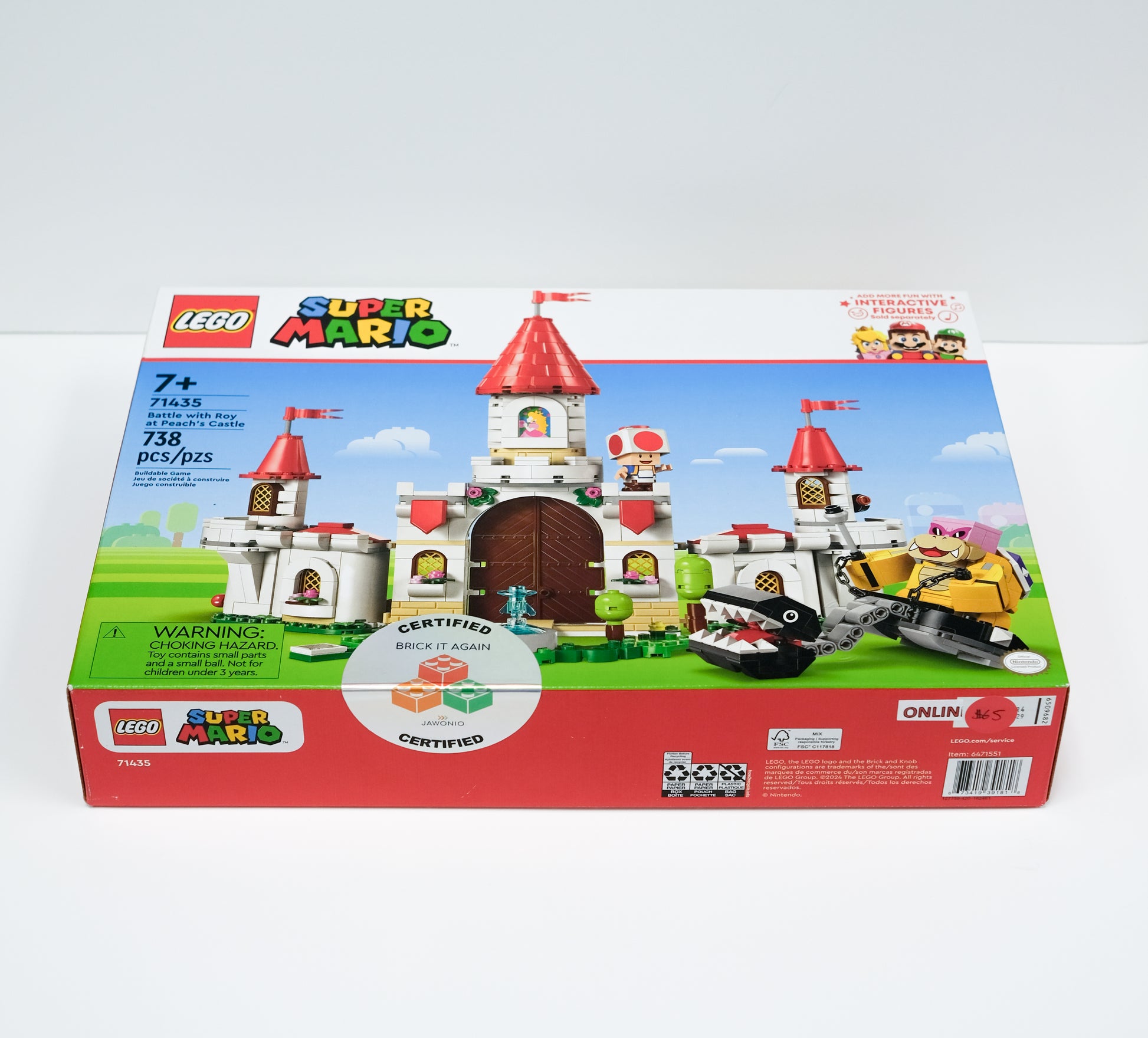 71435 - Battle with Roy at Peach's Castle