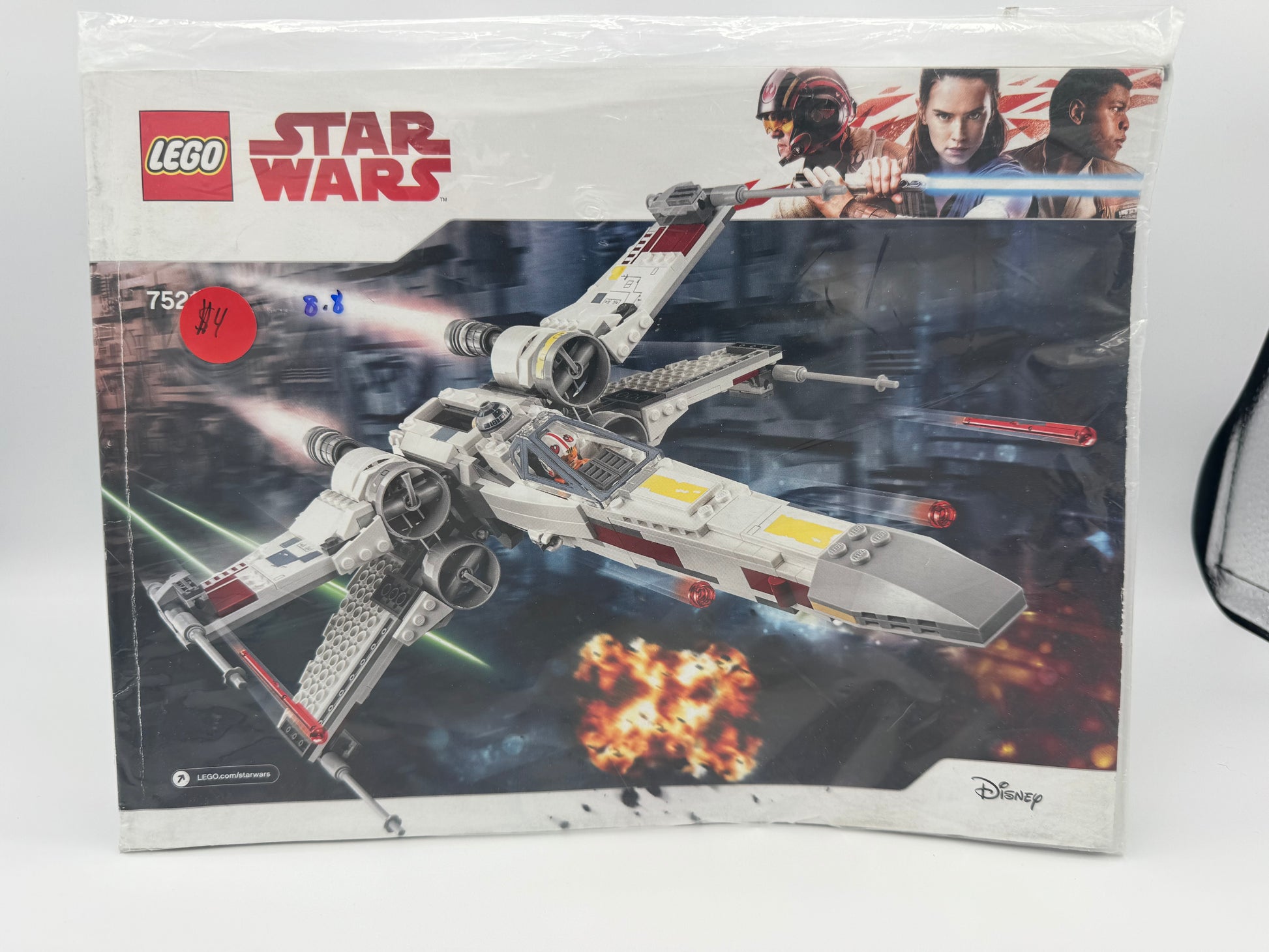 75218 X-Wing Starfighter Instructions