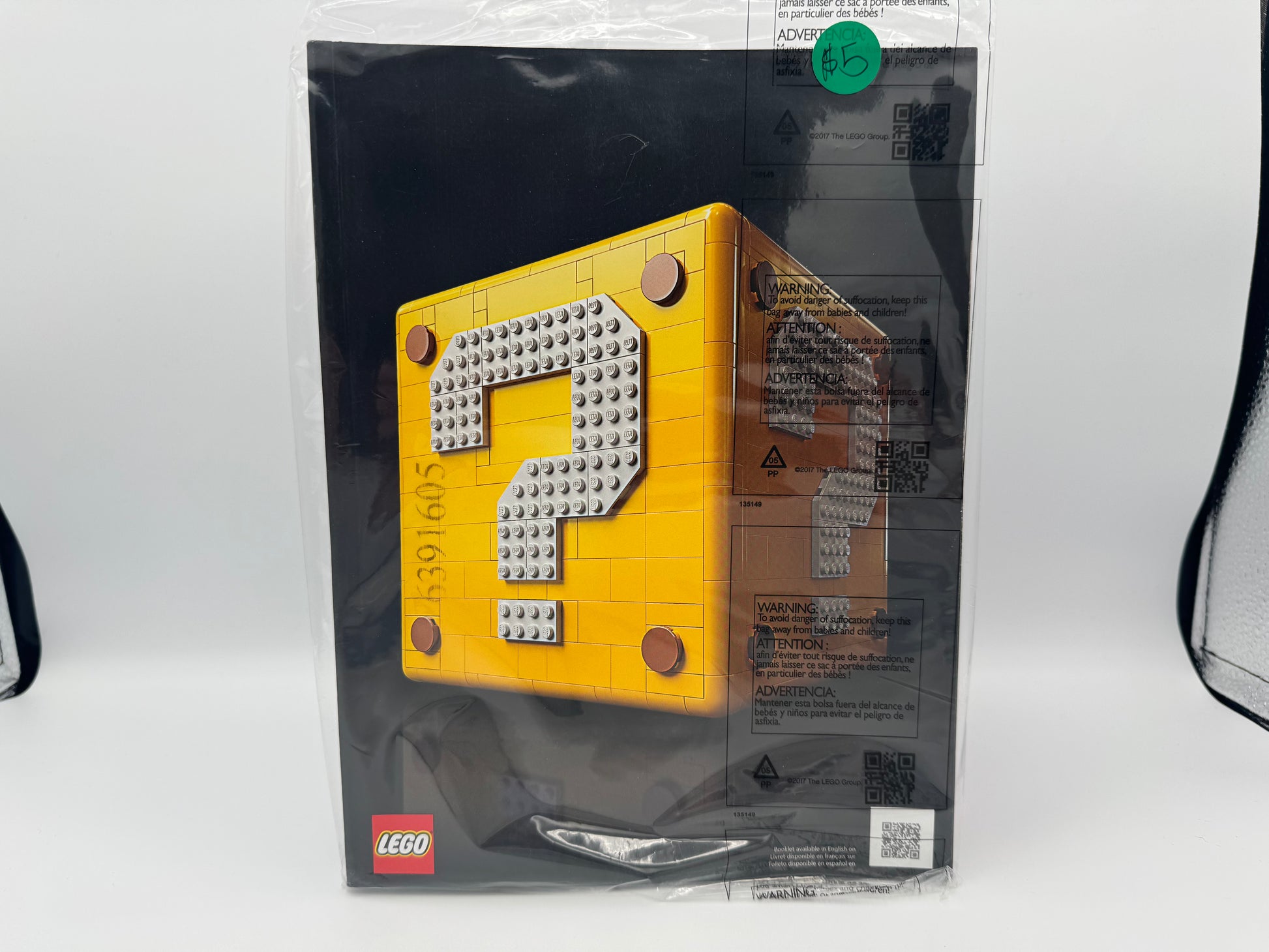 71395 Super Mario 64 Question Mark Block Instructions