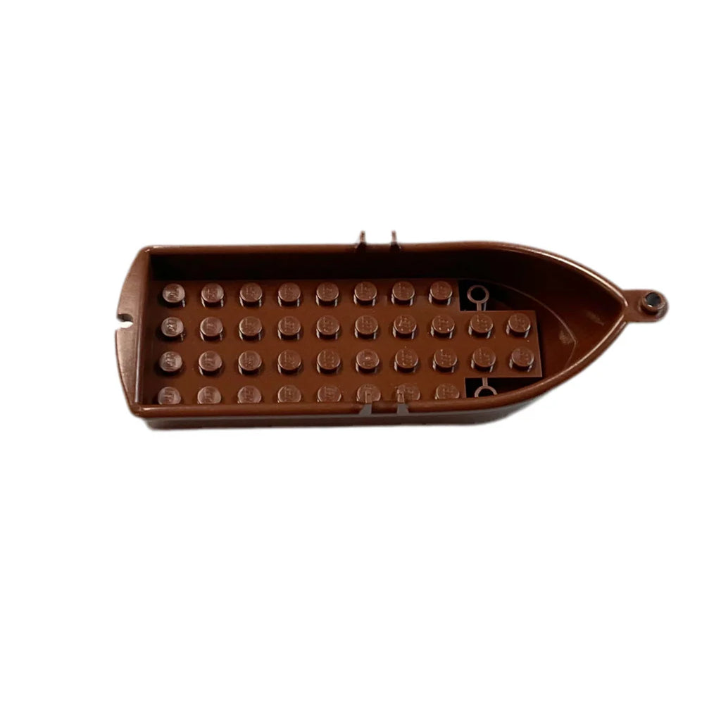Boat, 14 x 5 x 2 with Oarlocks and 2 Hollow Inside Studs (2551)
