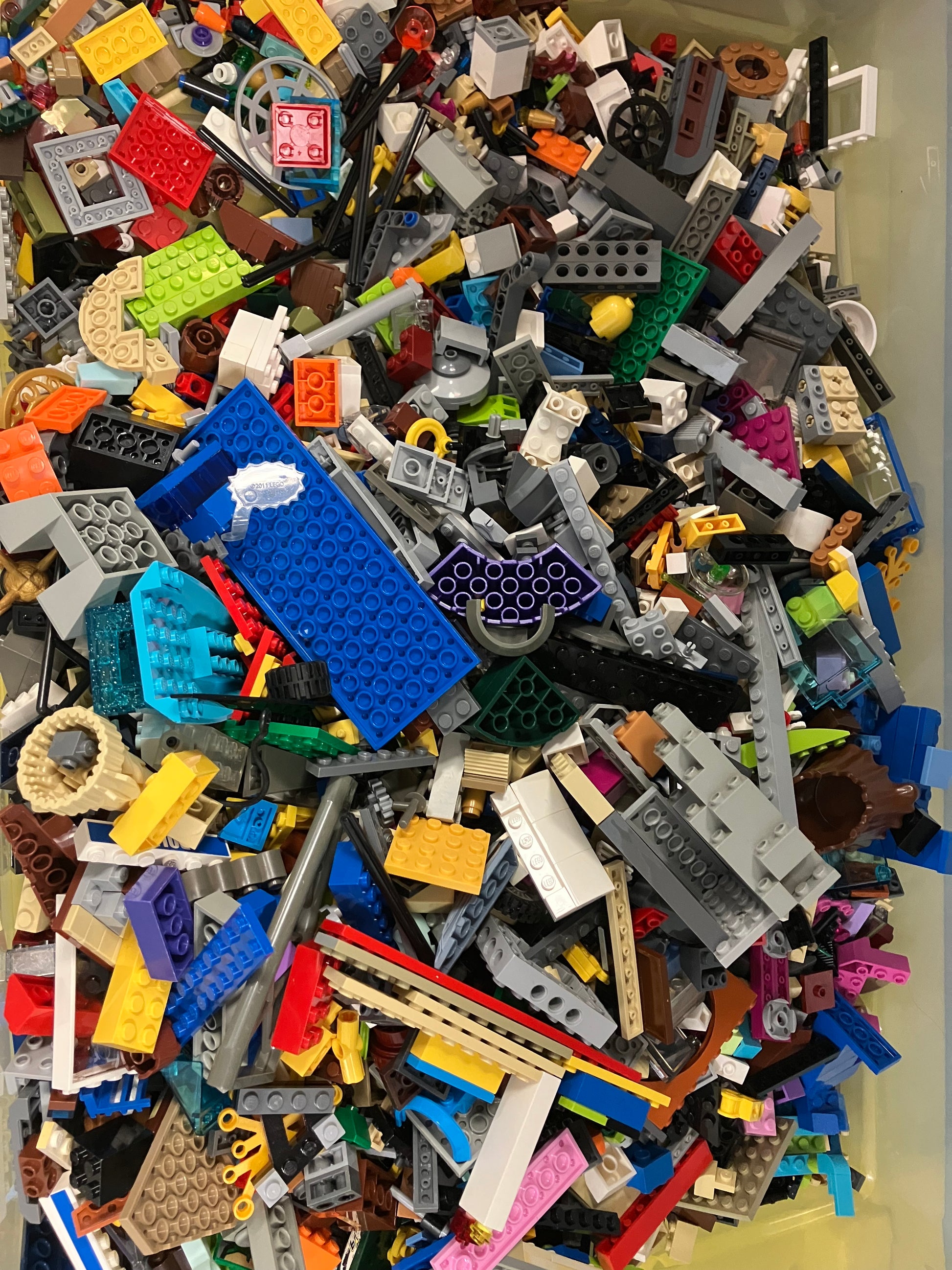 lego figure mixed lego box