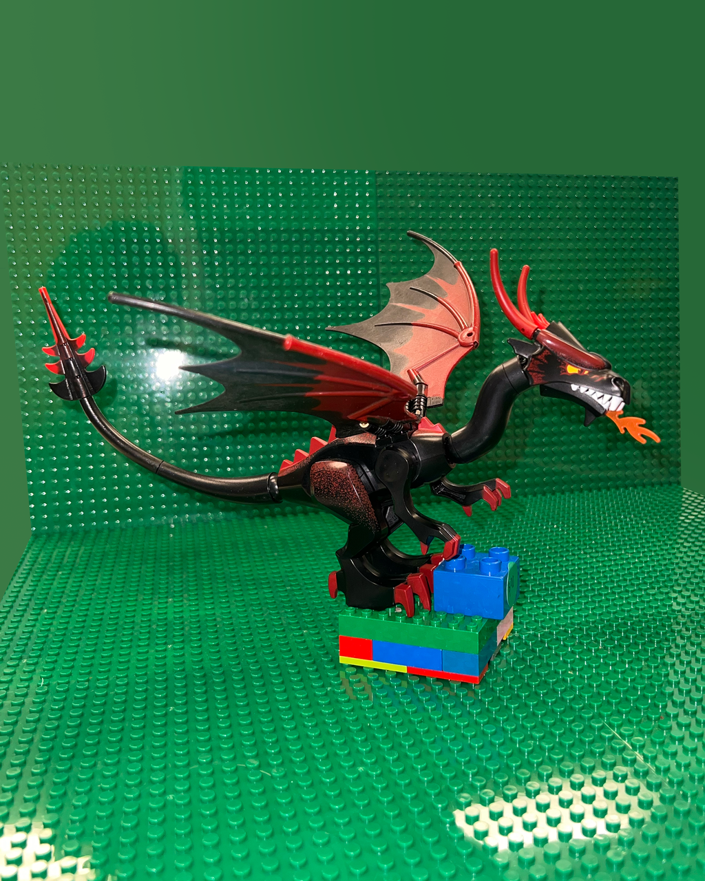Dragon02 - Dragon, Fantasy Era, Black Head