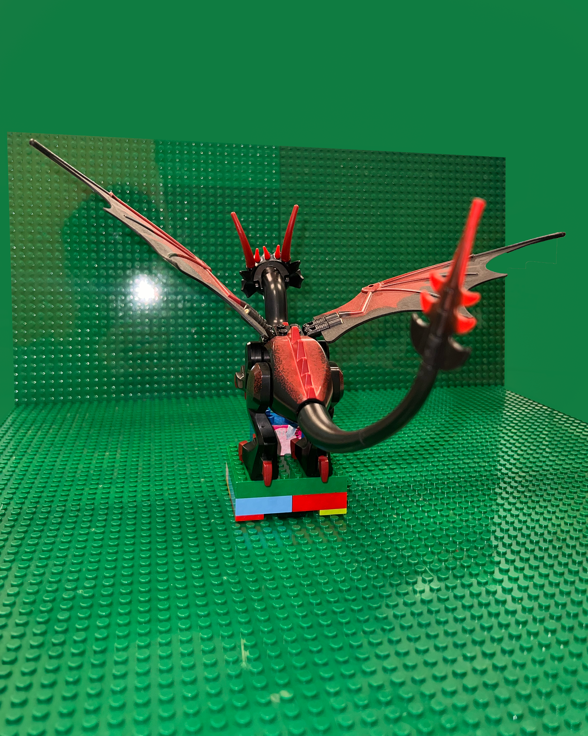 Dragon02 - Dragon, Fantasy Era, Black Head