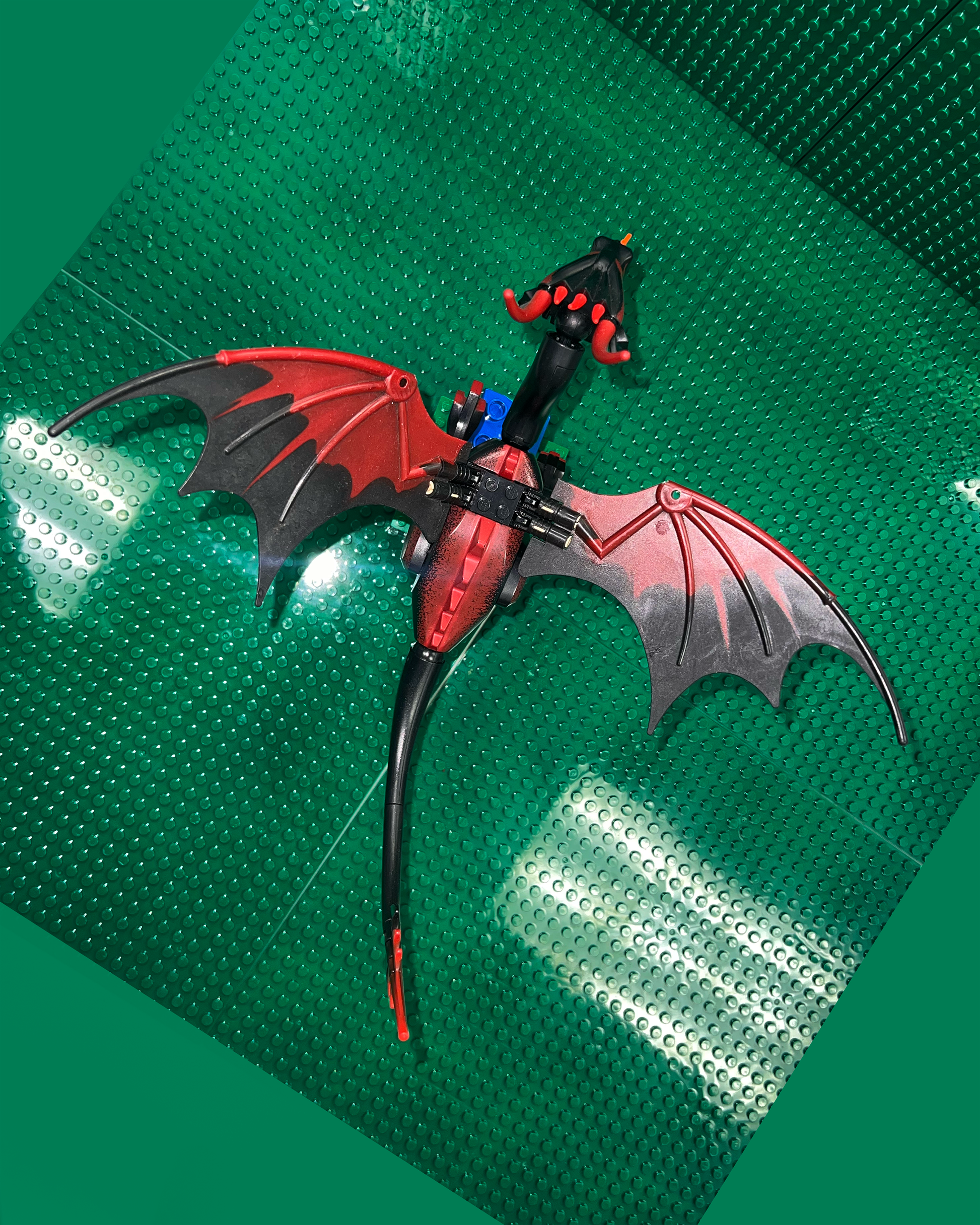 Dragon02 - Dragon, Fantasy Era, Black Head