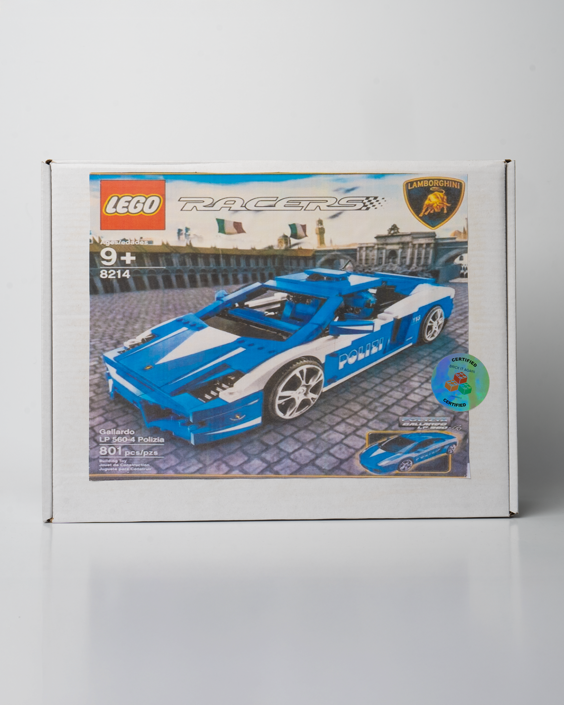 8214 LEGO Racers Lamborghini Polizia