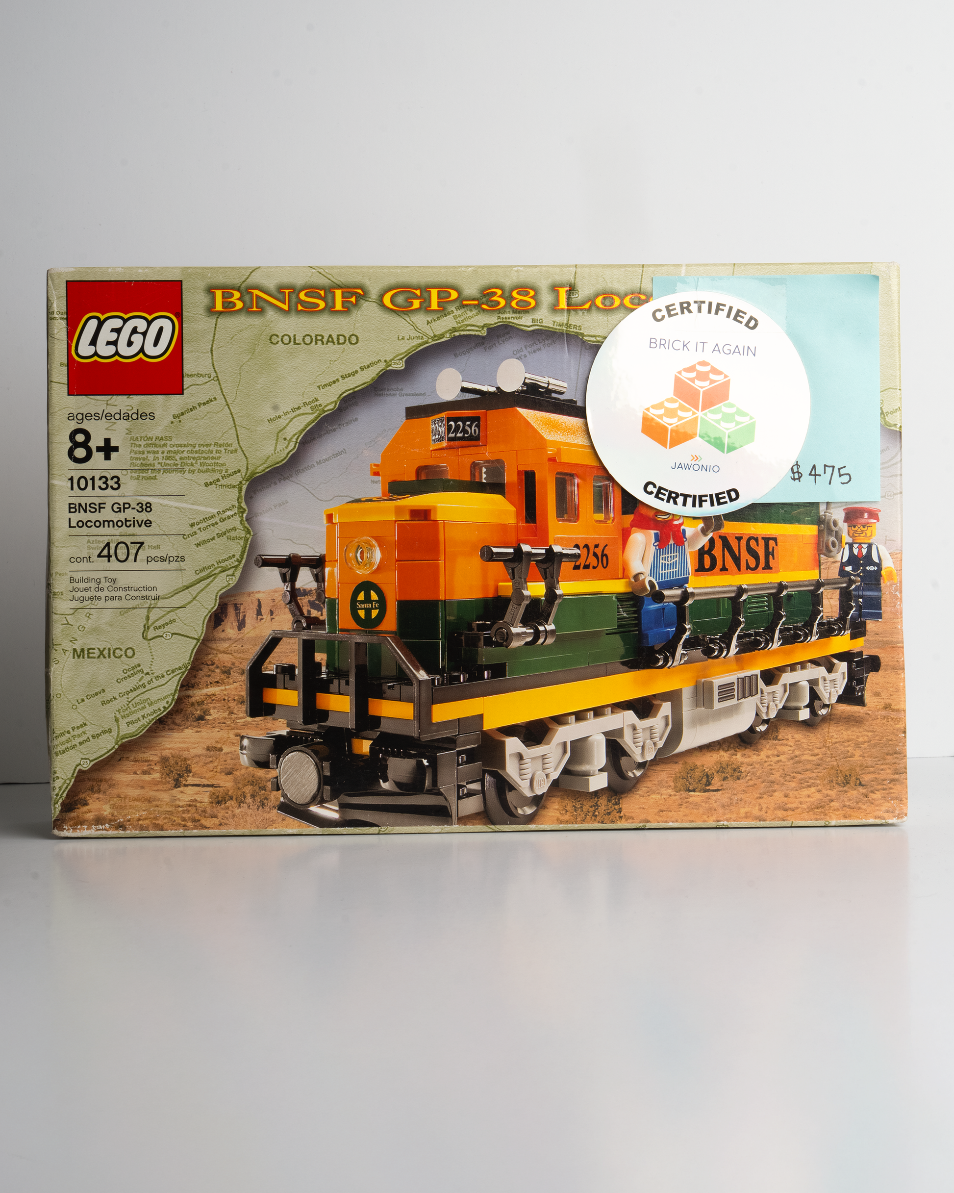 10133 LEGO BNSF GP-38 Locomotive