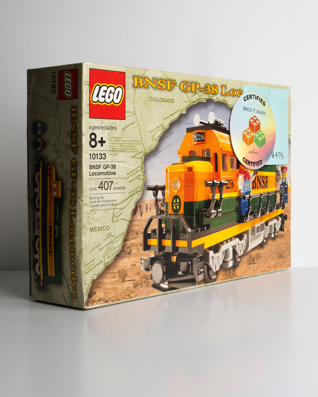 10133 LEGO BNSF GP-38 Locomotive