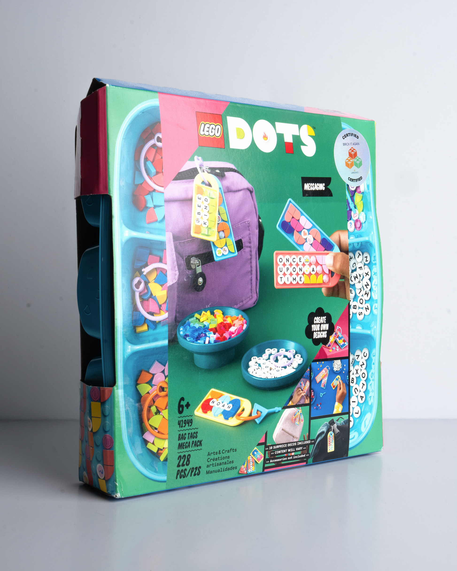 41949 LEGO DOTS Bag Tags Mega Pack