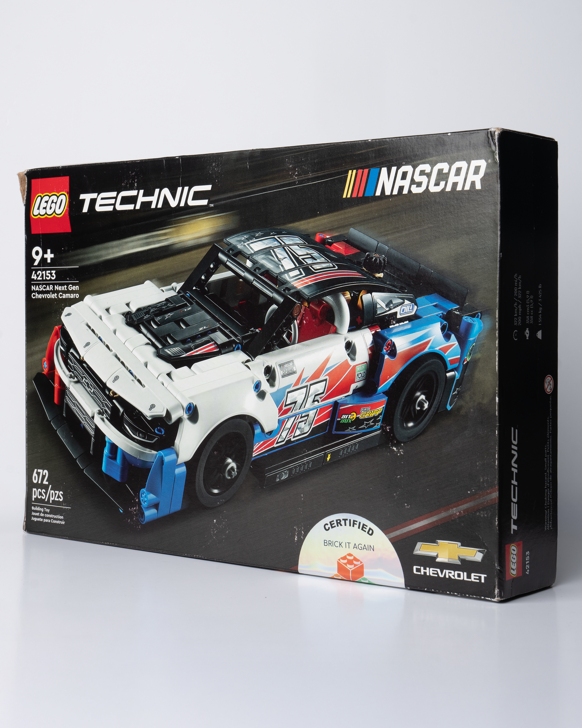 42153 LEGO Technic NASCAR Next Gen Chevrolet Camaro ZL1