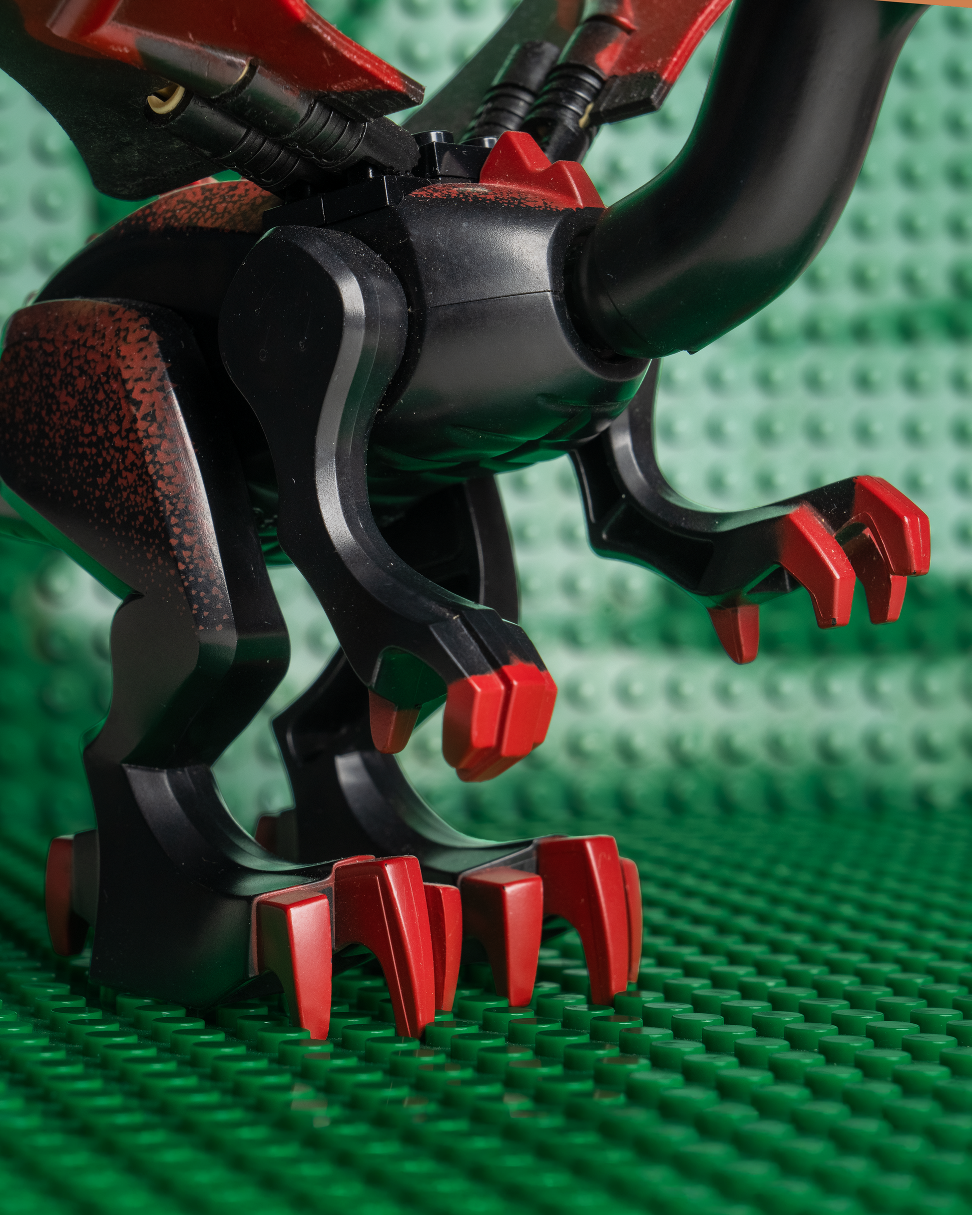 Dragon02 - Dragon, Fantasy Era, Black Head