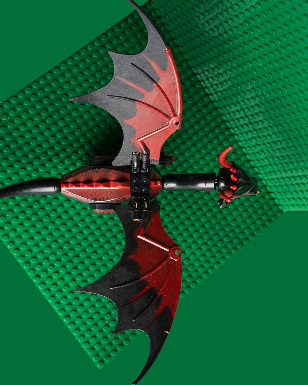 Dragon02 - Dragon, Fantasy Era, Black Head