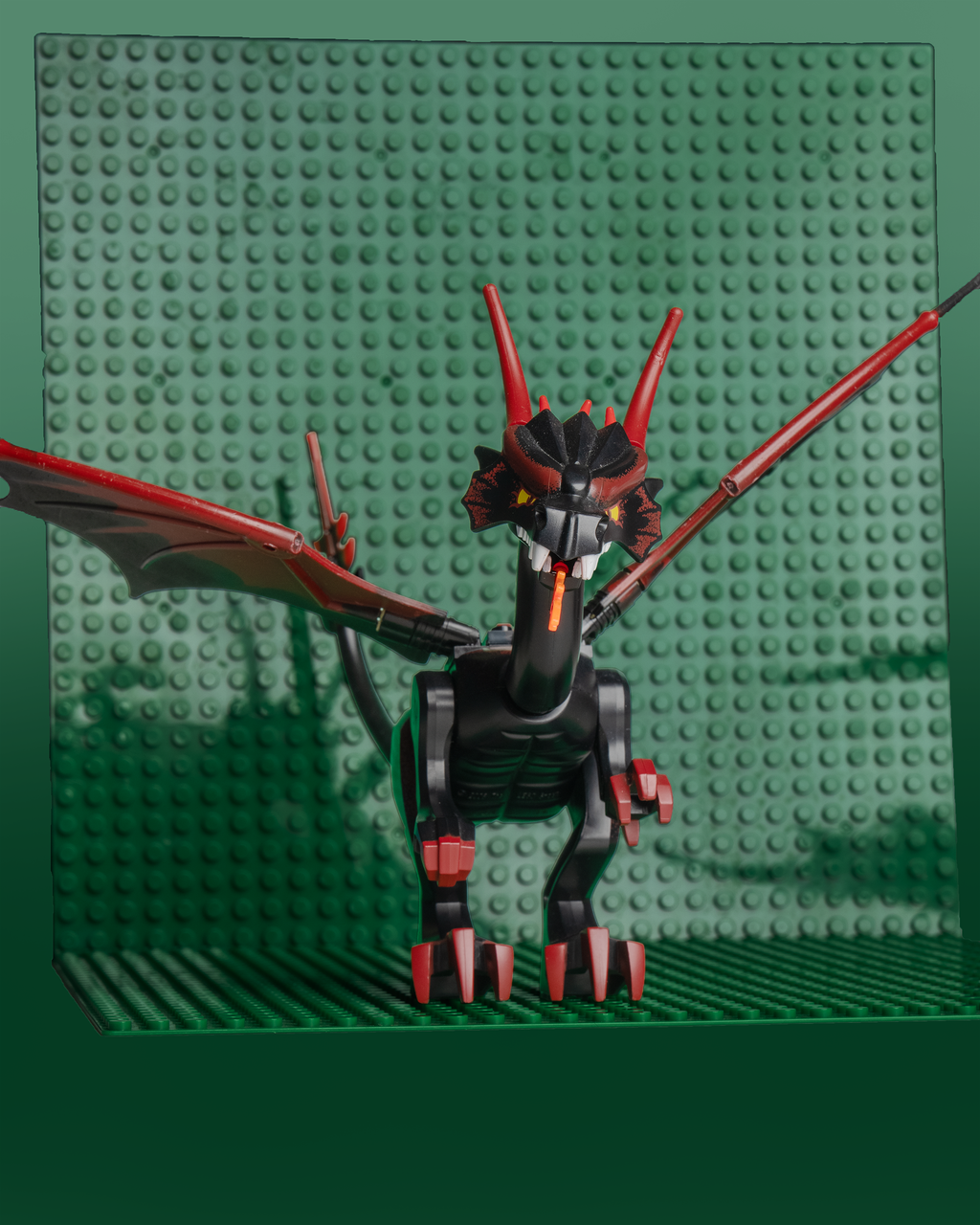 Dragon02 - Dragon, Fantasy Era, Black Head