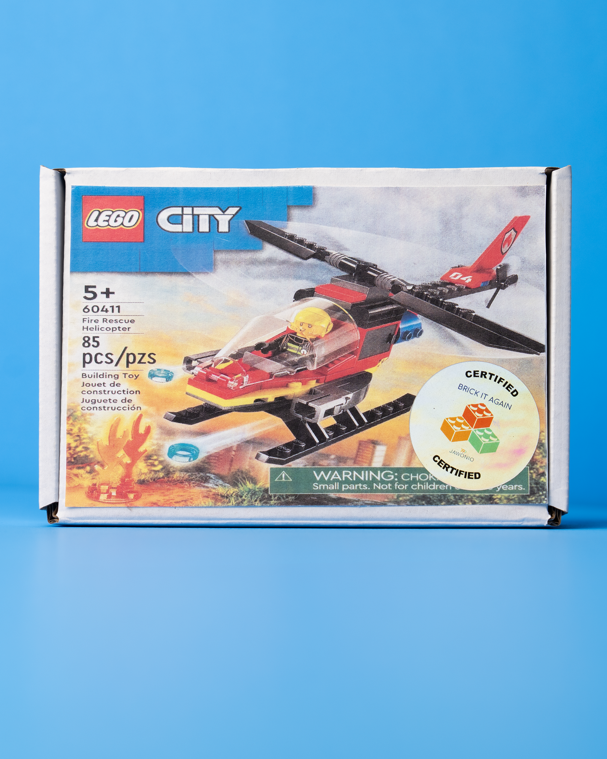60411 LEGO City Fire Rescue Helicopter
