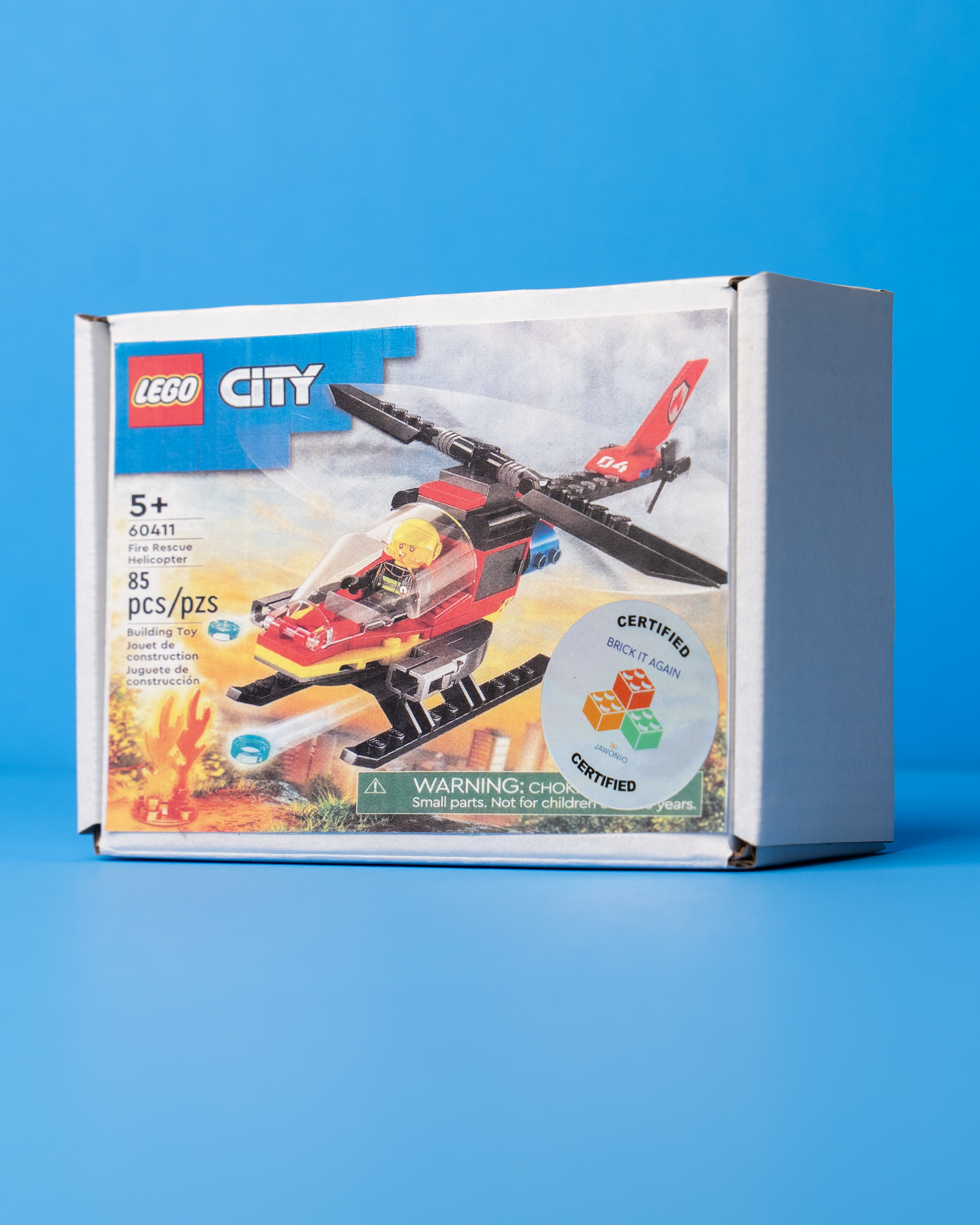 60411 LEGO City Fire Rescue Helicopter