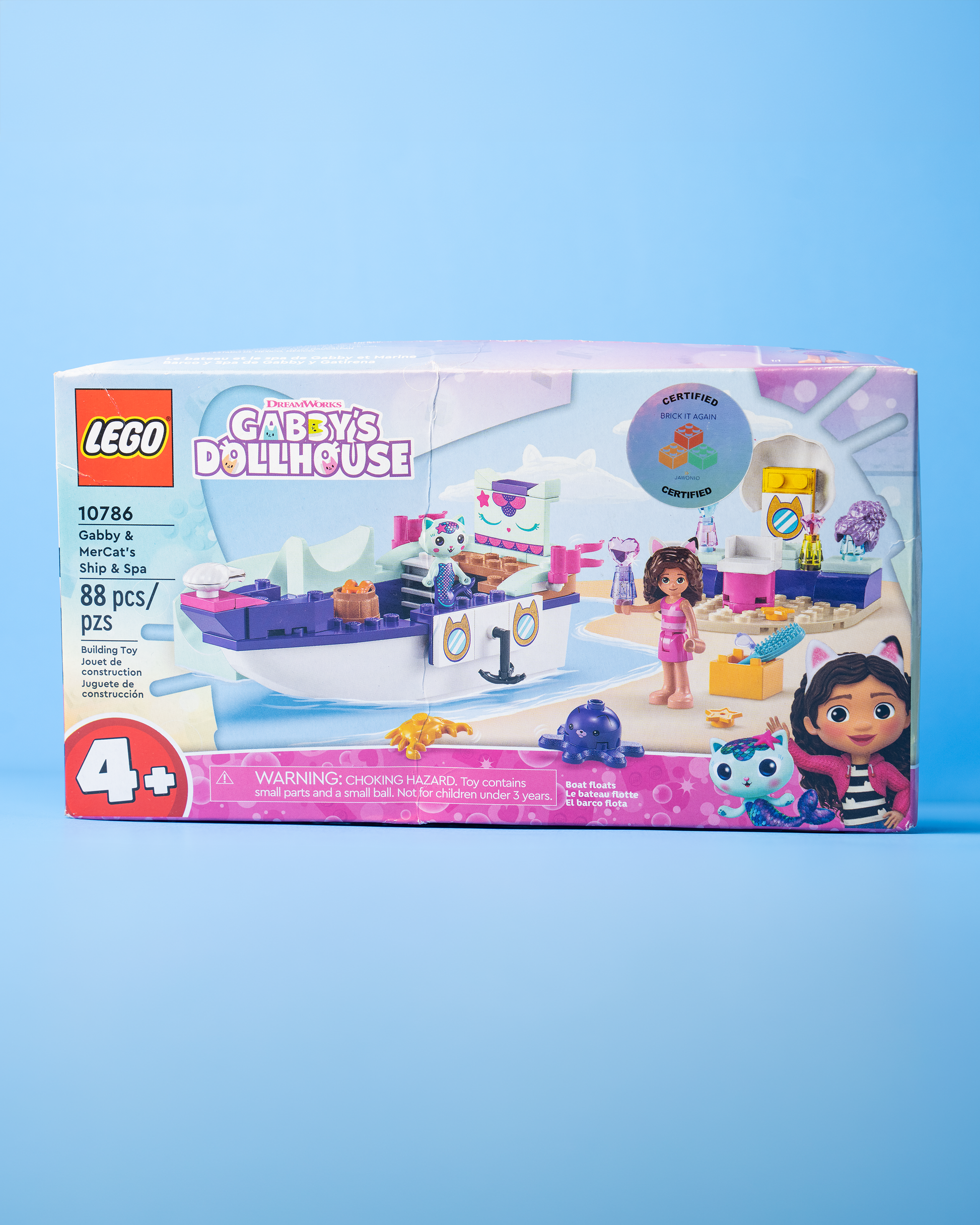 10786 LEGO Gabby’s Dollhouse – Gabby & MerCat’s Ship & Spa