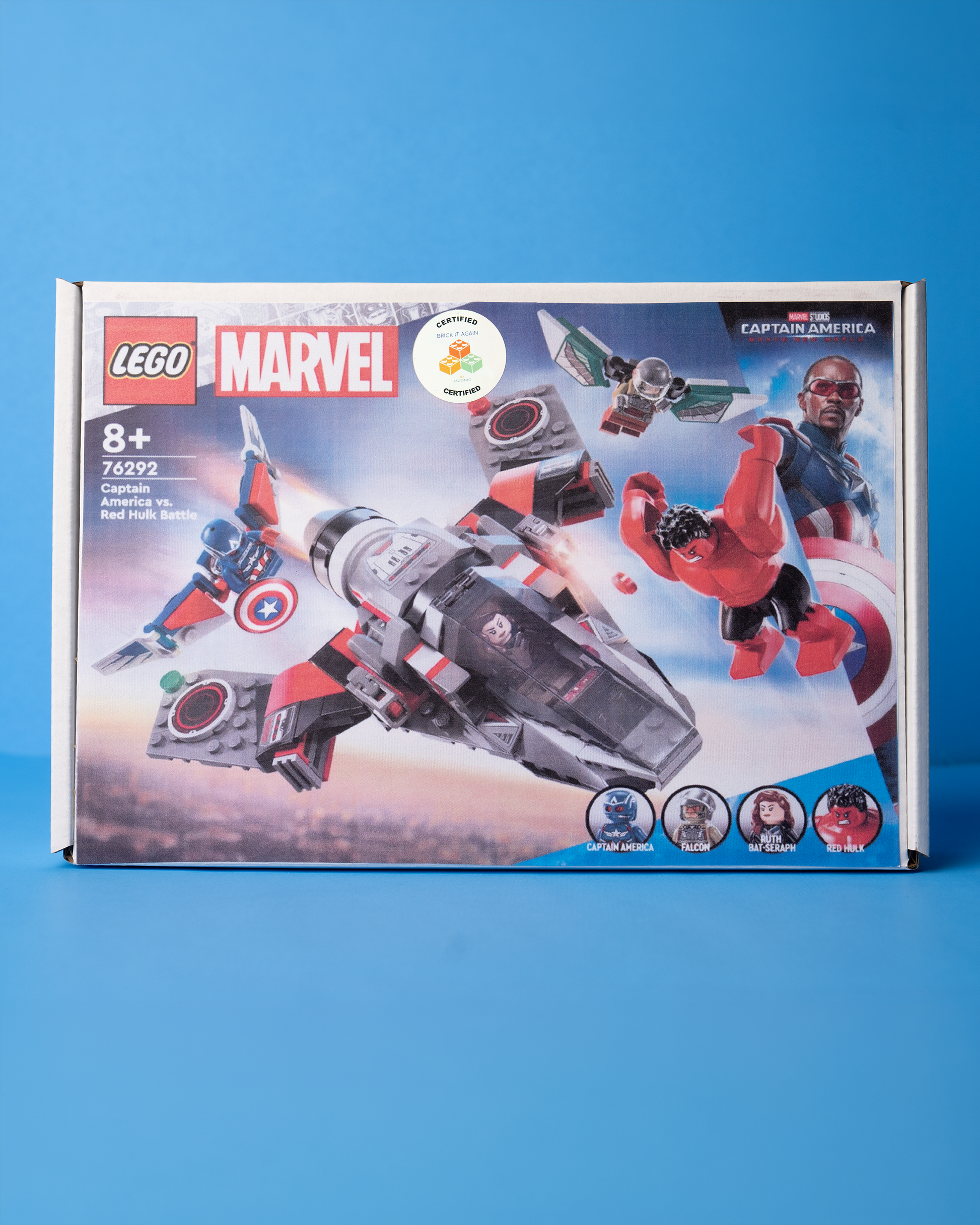 76292 LEGO Marvel Captain America vs. Red Hulk Battle