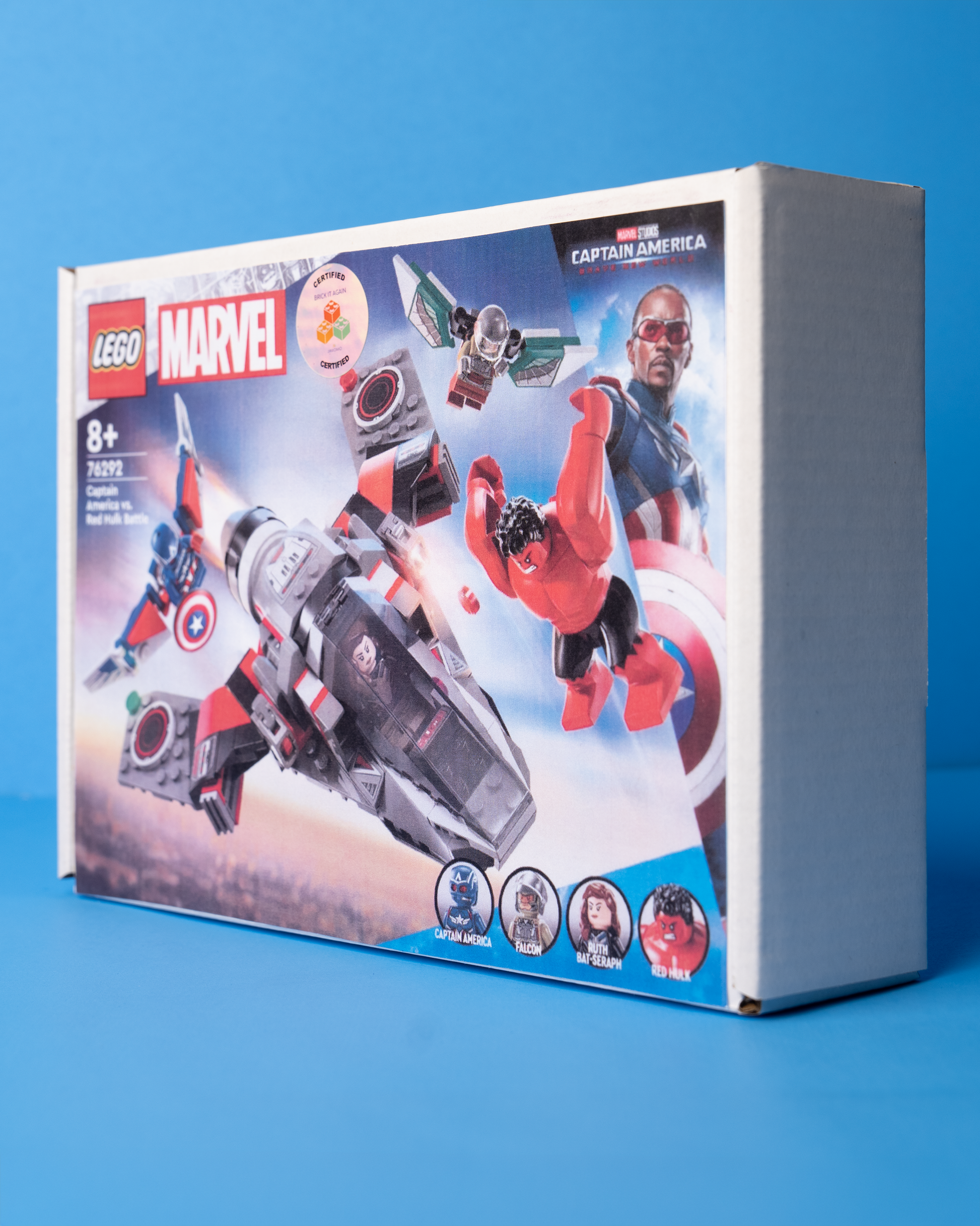 76292 LEGO Marvel Captain America vs. Red Hulk Battle