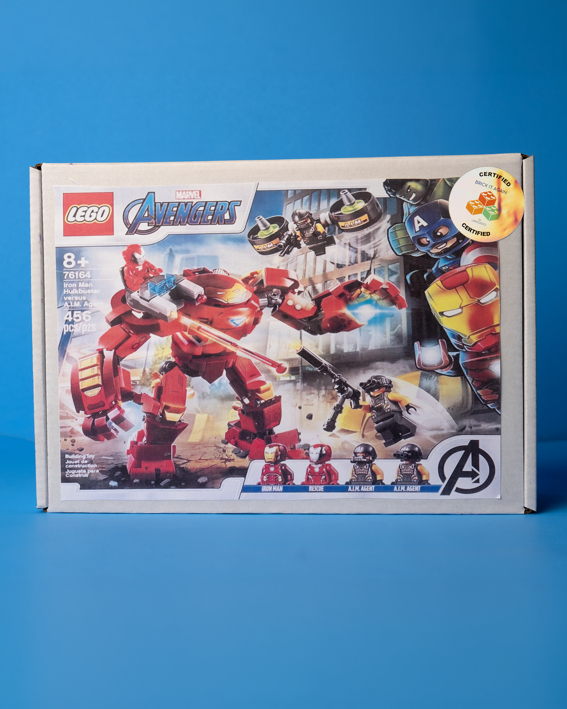 76164 LEGO Marvel Avengers Iron Man Hulkbuster versus A.I.M. Agent