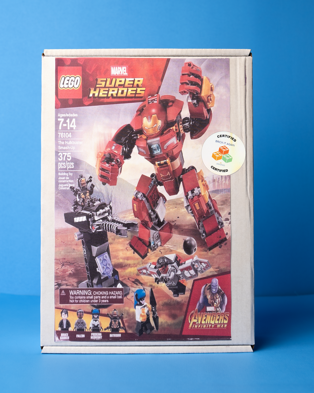 76104 LEGO Marvel Super Heroes The Hulkbuster Smash-Up