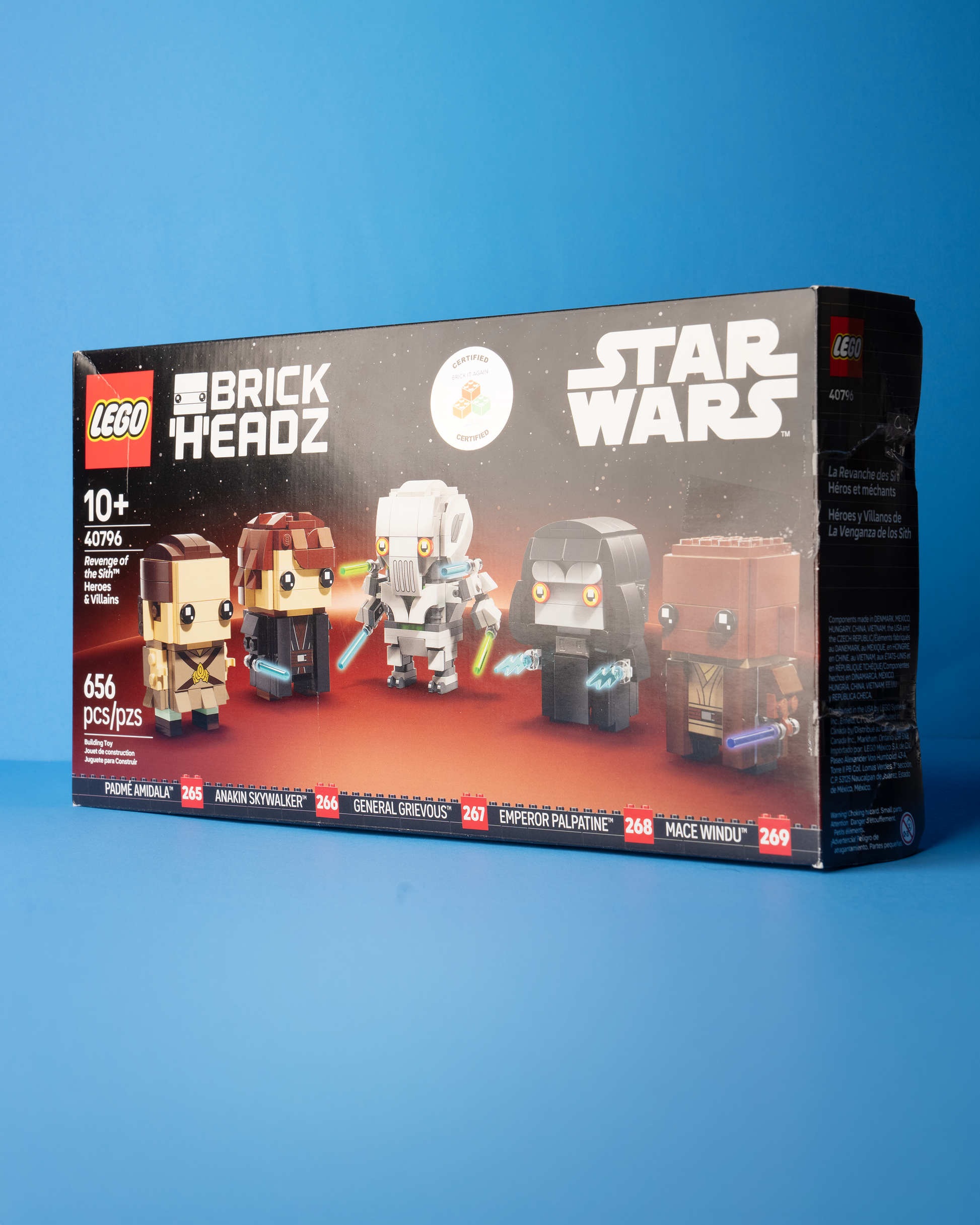 40796 LEGO BrickHeadz Star Wars Revenge of the Sith Heroes & Villains