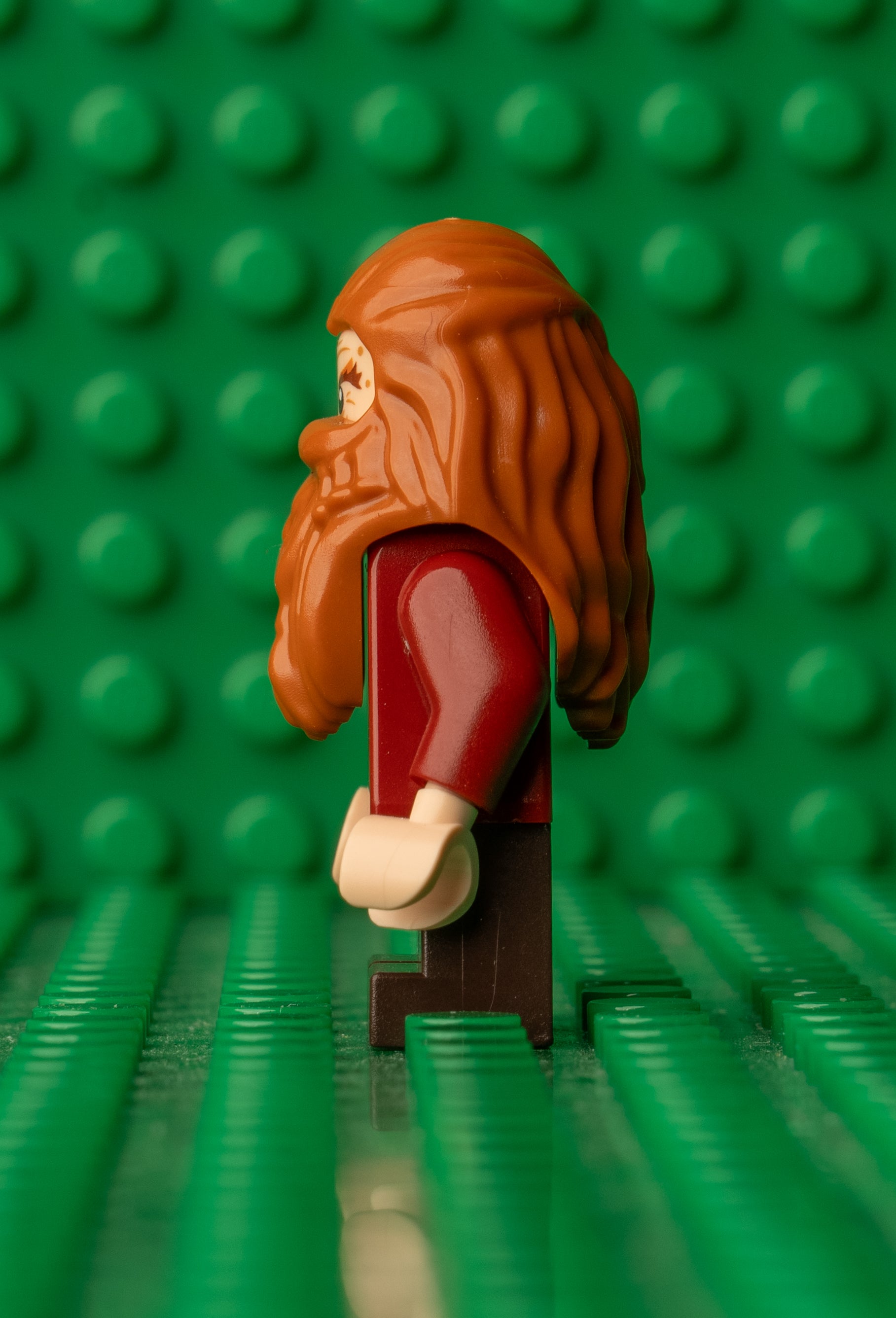 or055 LEGO The Hobbit Gloin the Dwarf – Dark Orange Hair