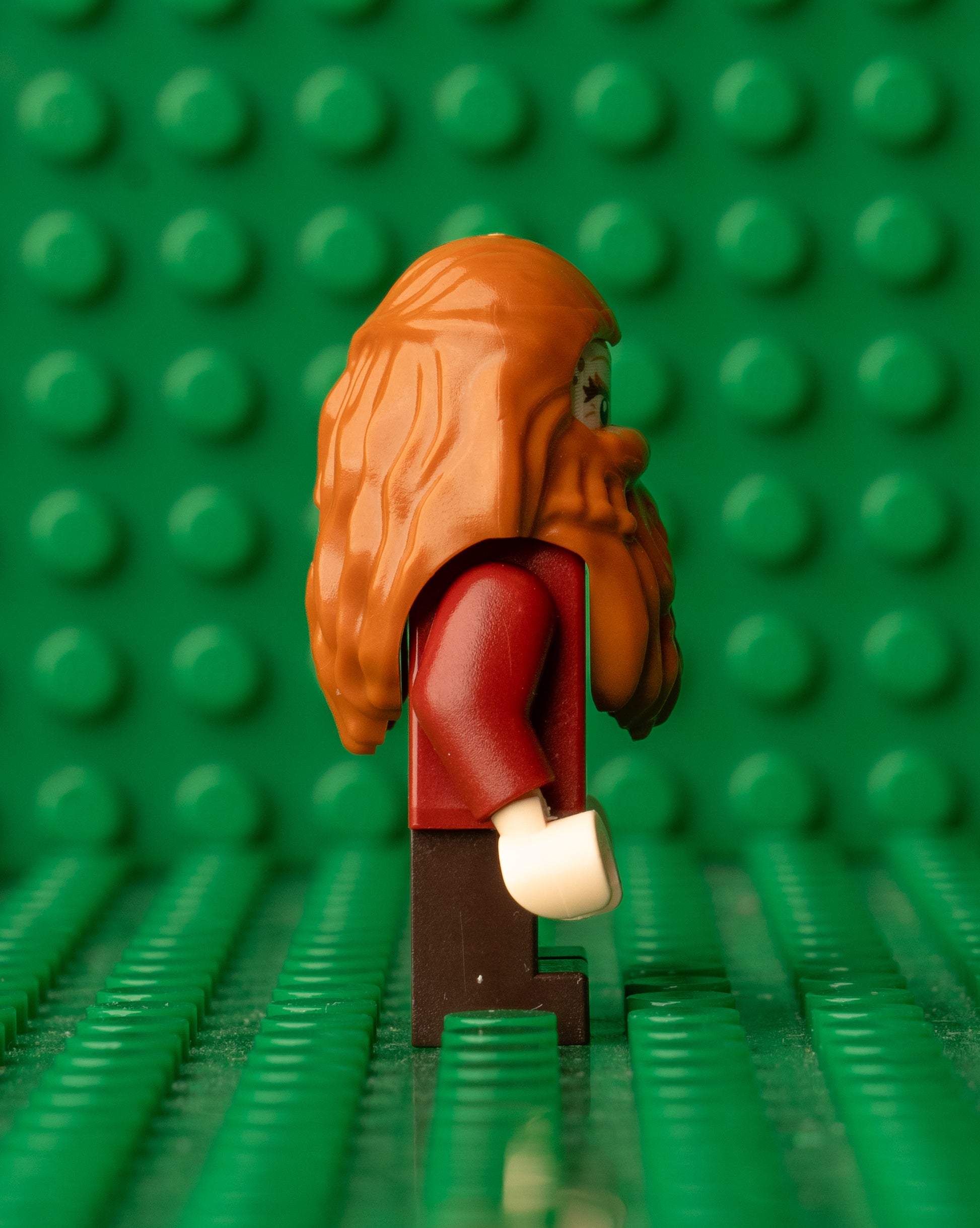 or055 LEGO The Hobbit Gloin the Dwarf – Dark Orange Hair
