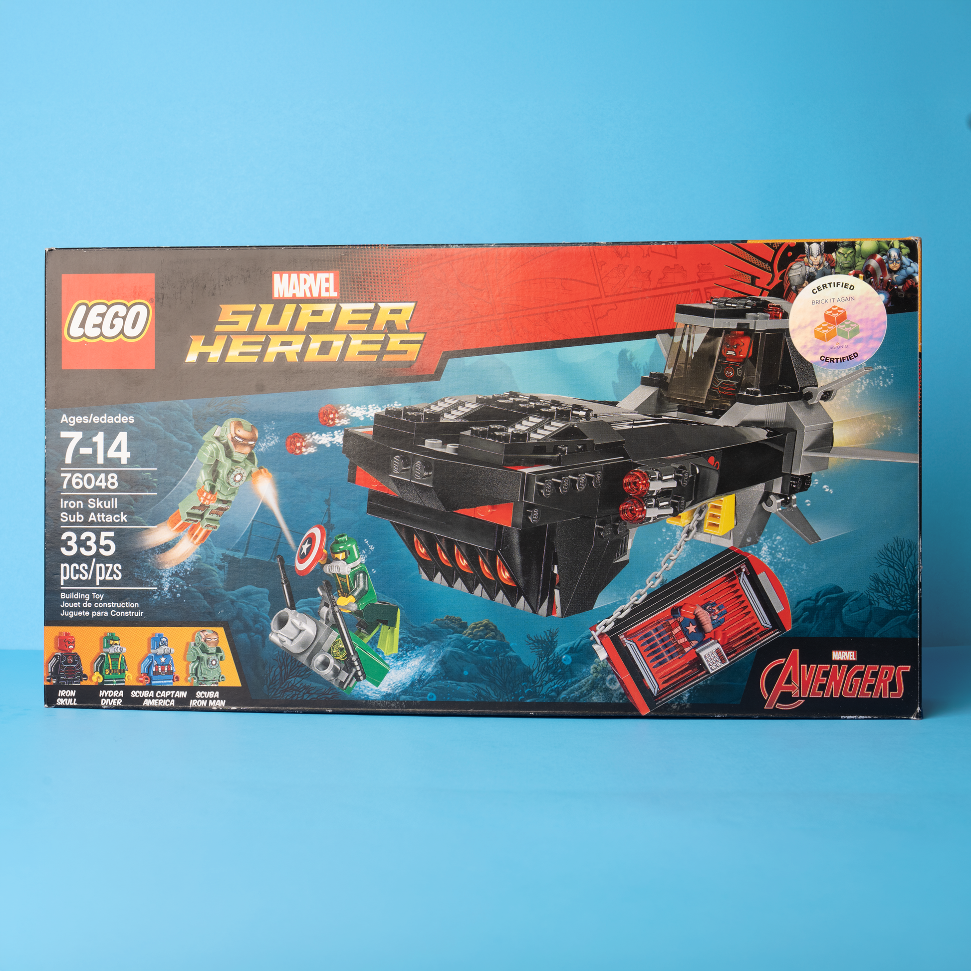 76048 LEGO Marvel Super Heroes Iron Skull Sub Attack