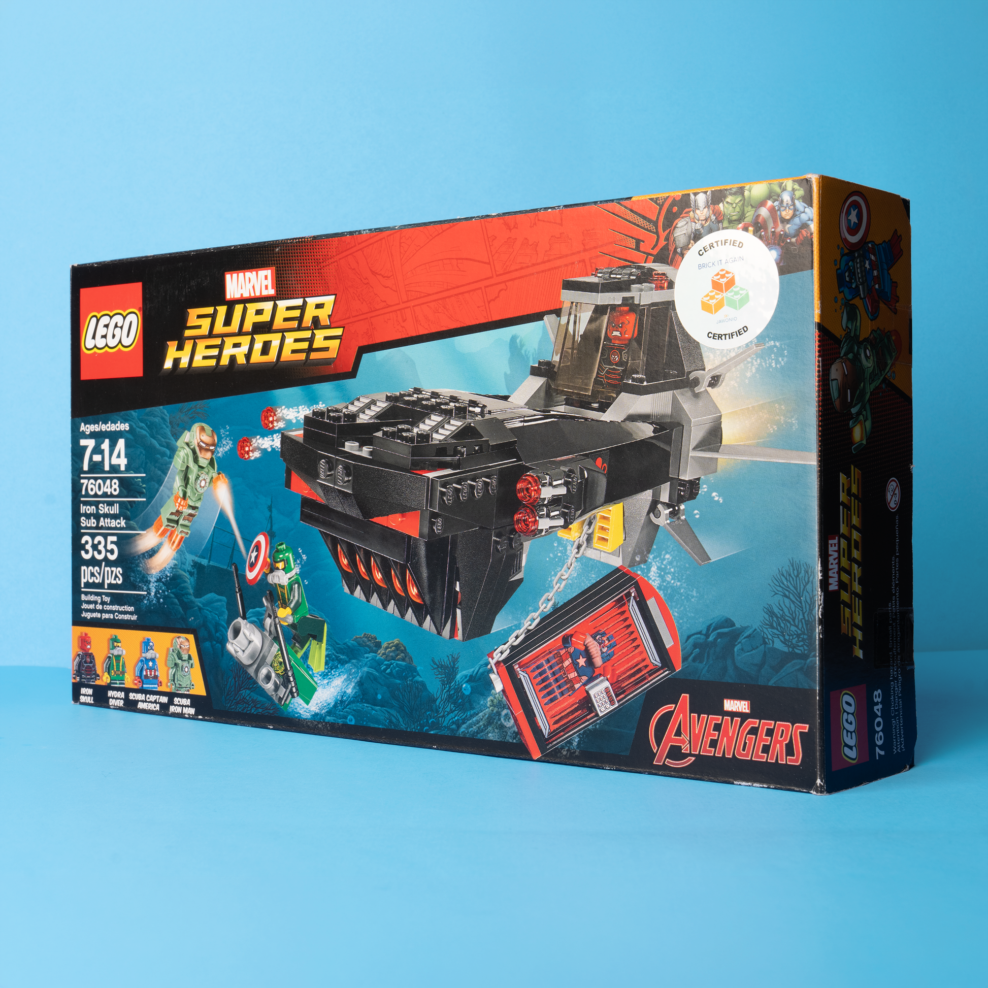 76048 LEGO Marvel Super Heroes Iron Skull Sub Attack