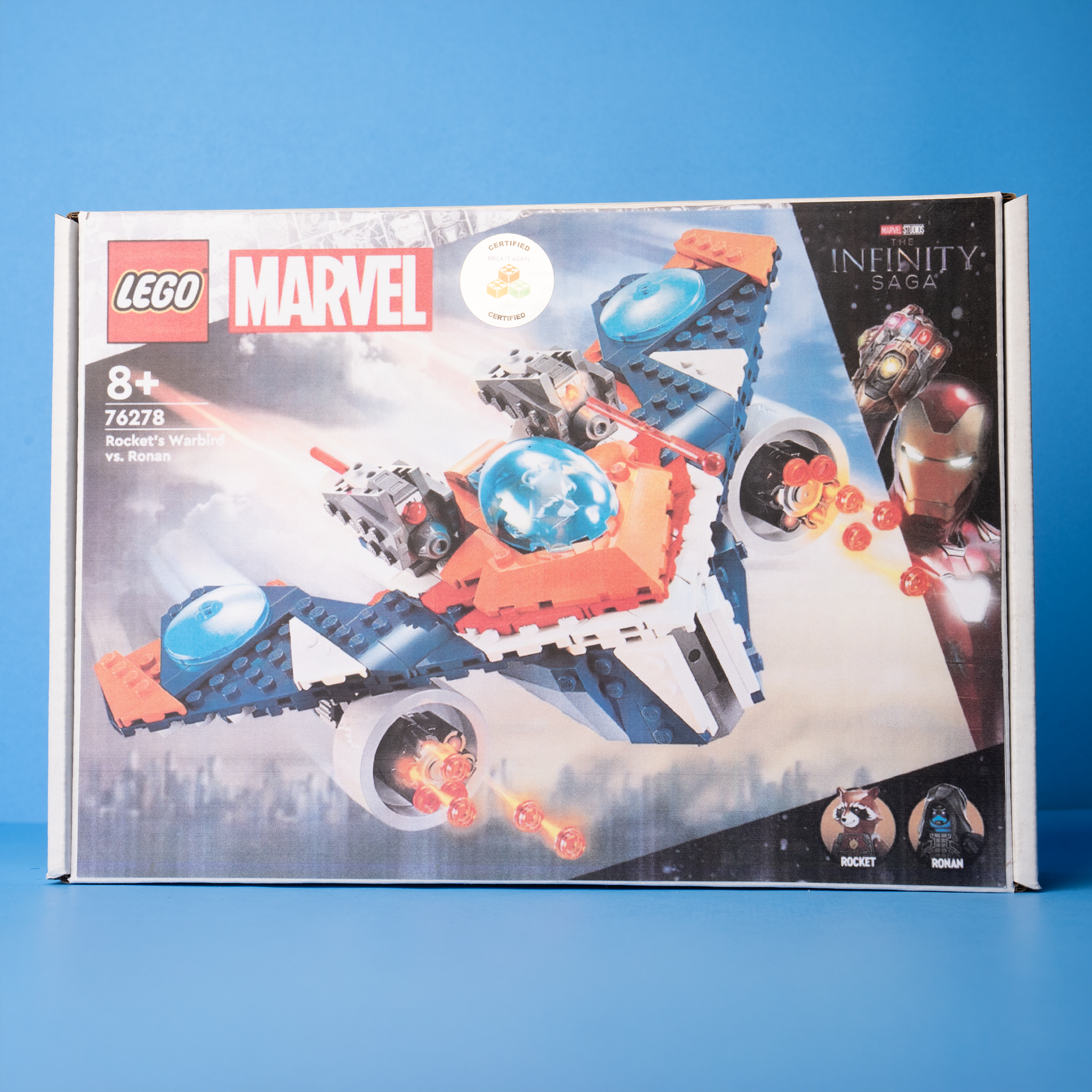 76278 LEGO Marvel Rocket’s Warbird vs. Ronan