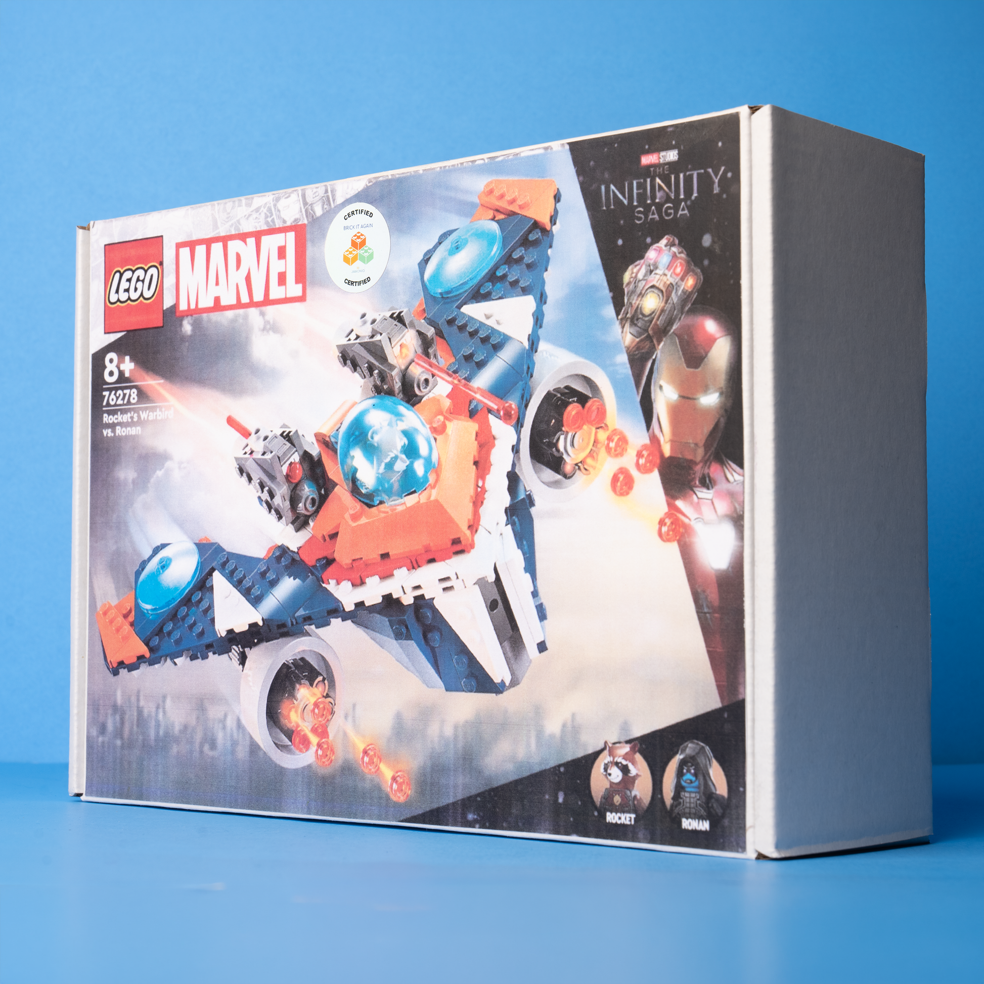 76278 LEGO Marvel Rocket’s Warbird vs. Ronan