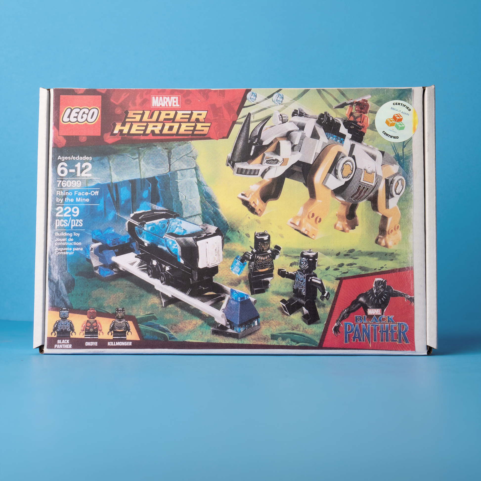 76099 LEGO Marvel Super Heroes Rhino Face-Off by the Mine