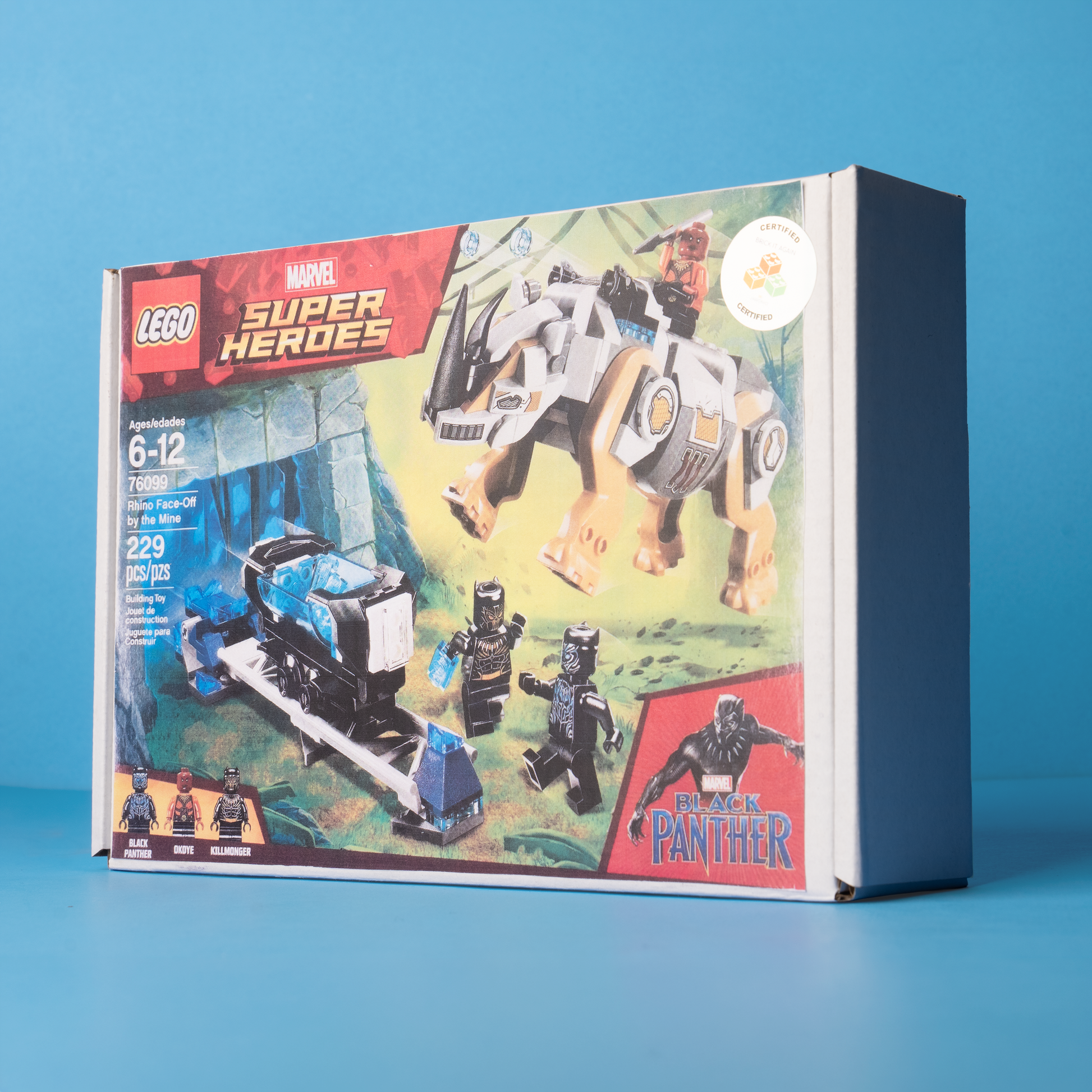 76099 LEGO Marvel Super Heroes Rhino Face-Off by the Mine