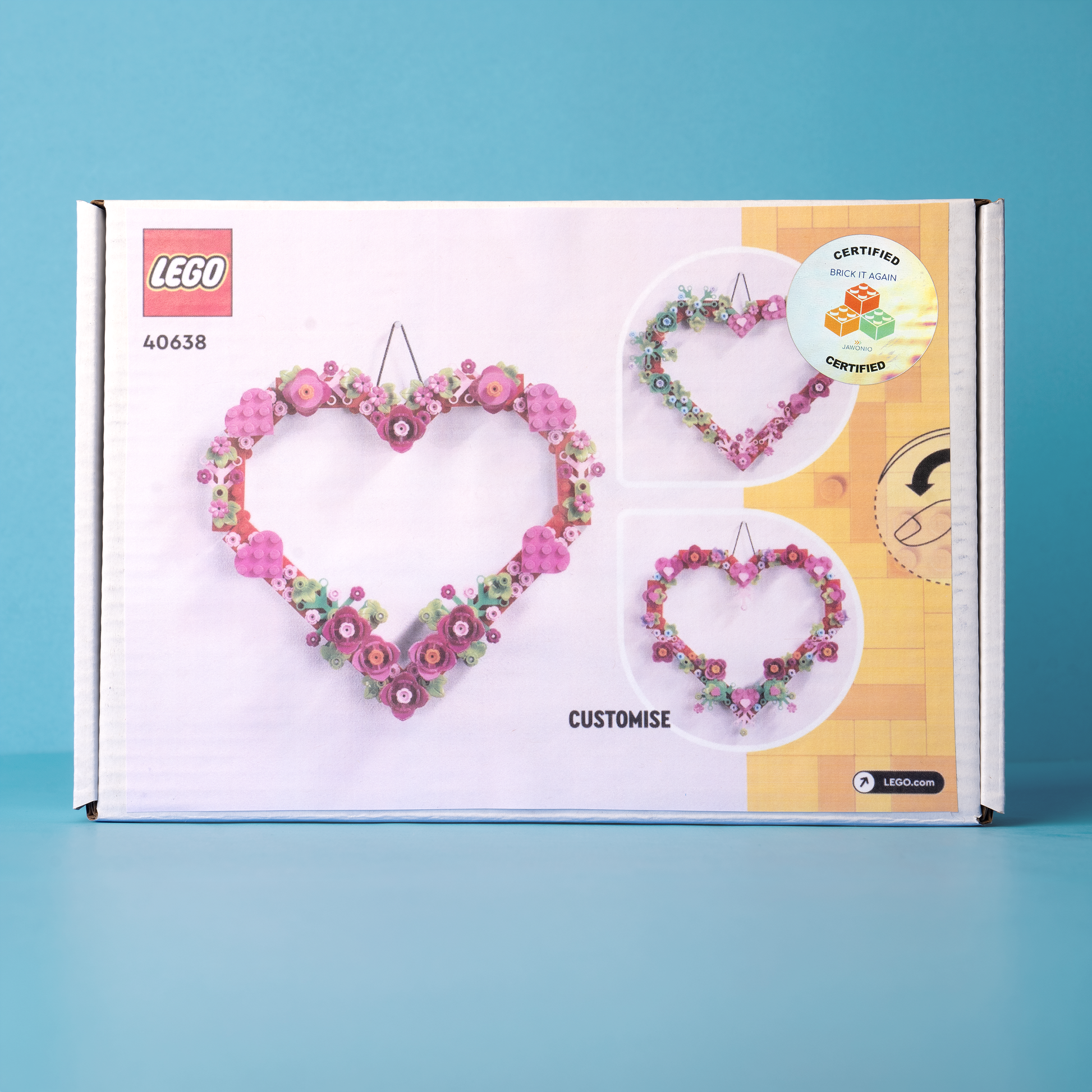 40638 LEGO Heart Ornament