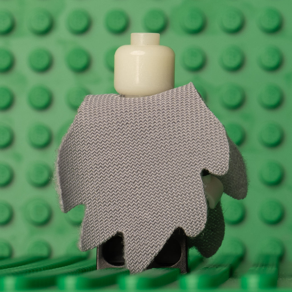 hp069c - Lord Voldemort Glow In Dark Opaque Head, Light Bluish Gray Dementor Style Cape